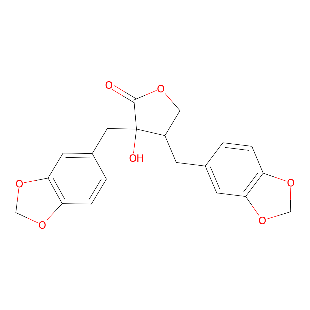 Meridinol molecular structure, CAS 120051-54-9