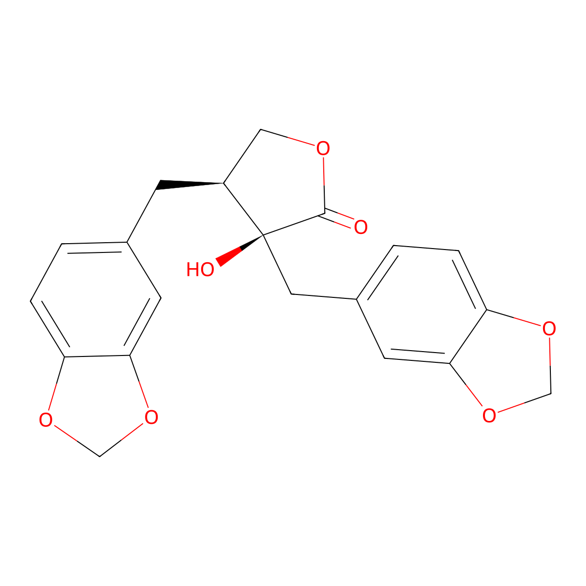 Meridinol molecular structure, CAS 120051-54-9