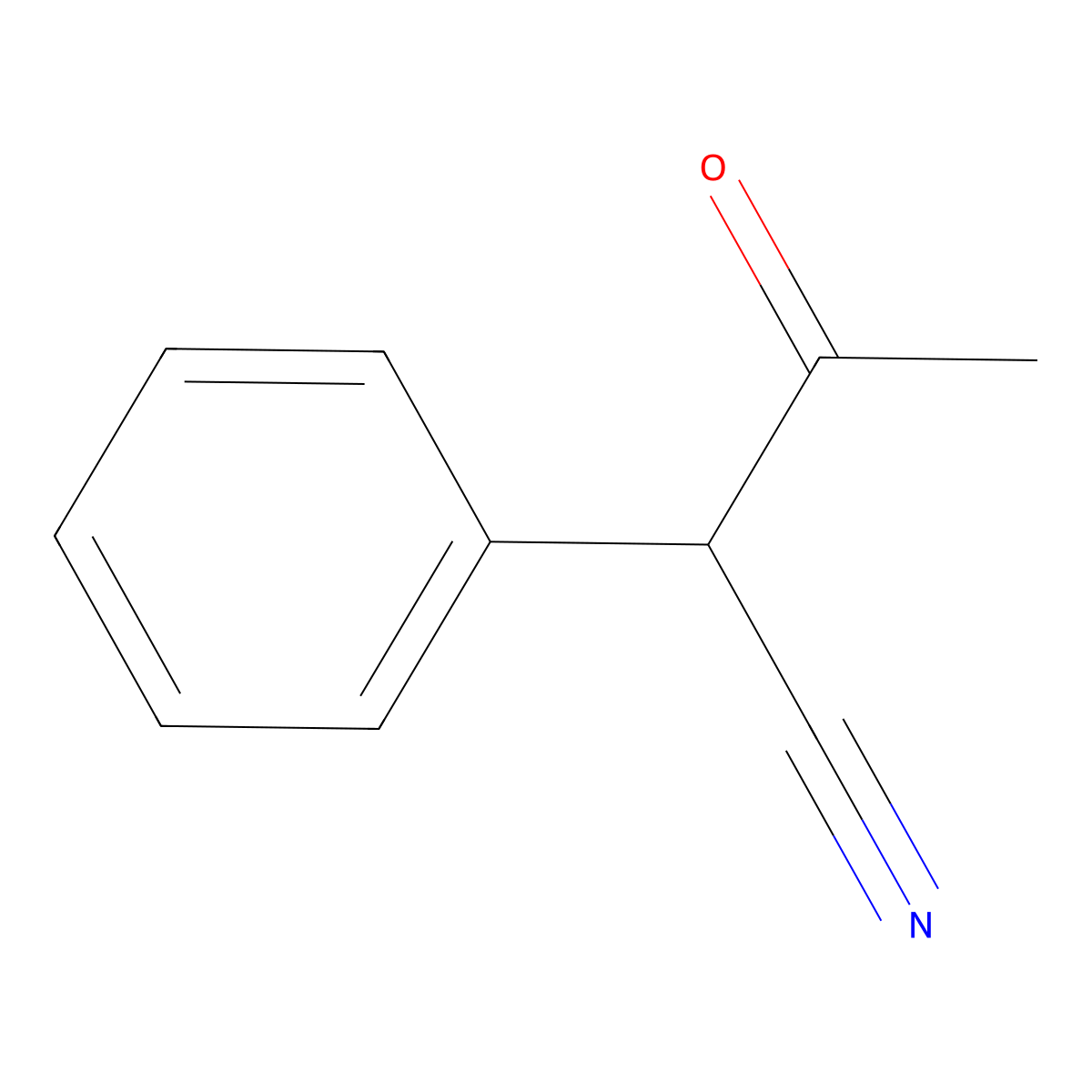 Alpha-phenylacetoacetonitrile molecular structure, CAS 120065-76-1