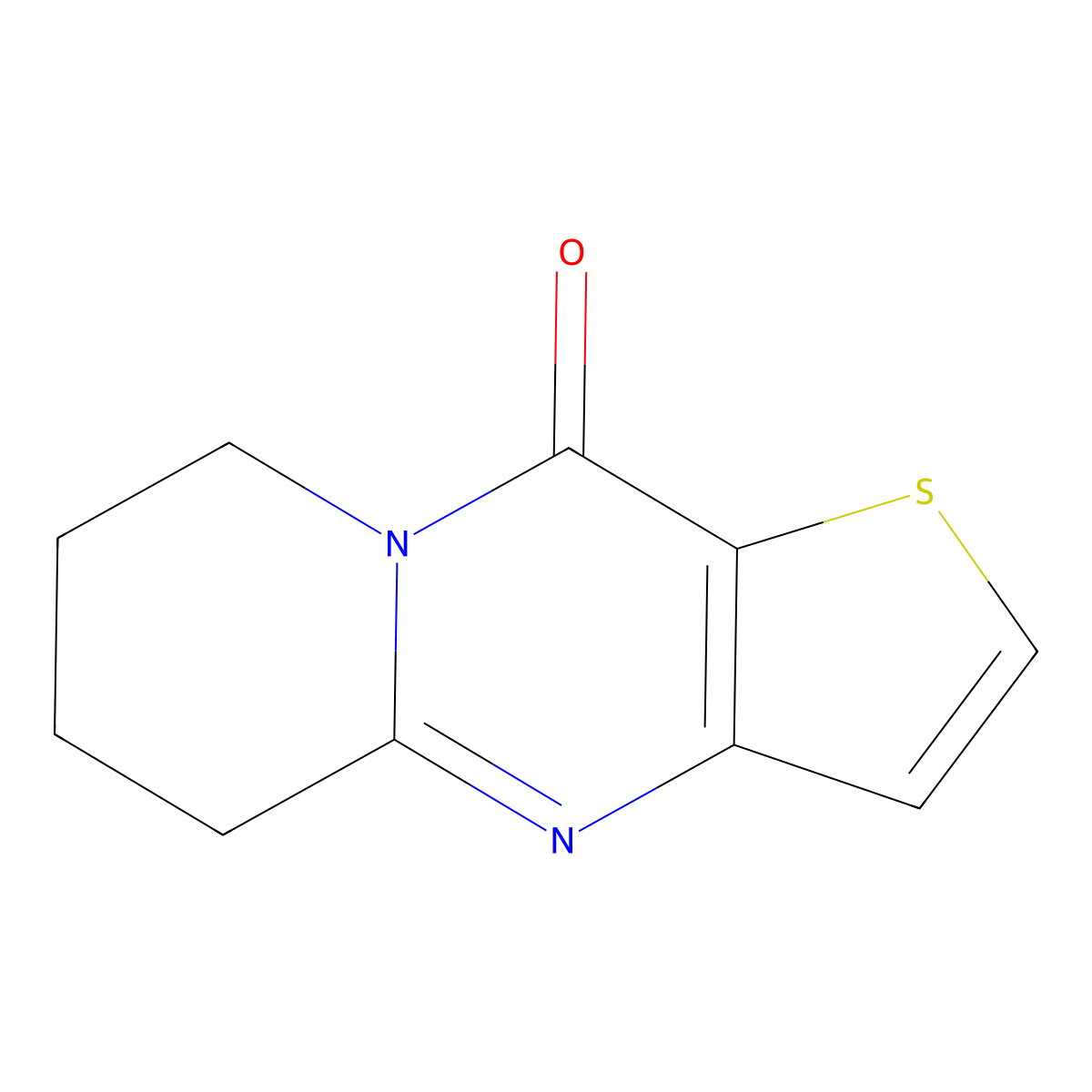 7,8-Dihydro-5H-pyrido[1,2-a]thieno[3,2-d]pyrimidin-10(6H)-one molecular structure, CAS 120079-42-7