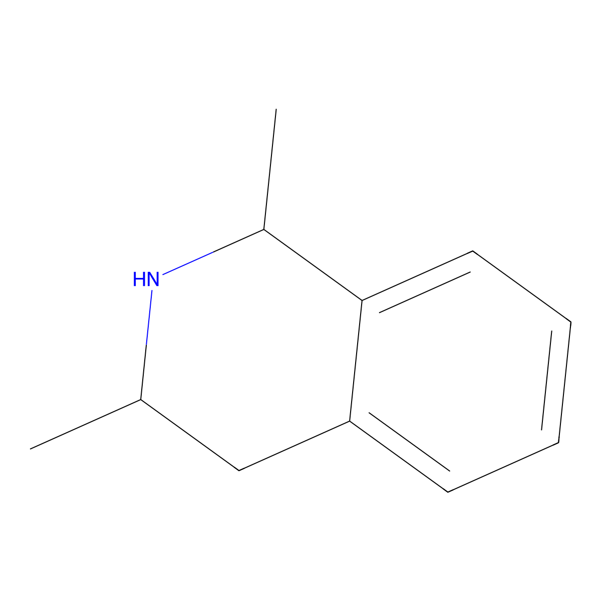 1,3-Dimethyl-1,2,3,4-tetrahydroisoquinoline molecular structure, CAS 120086-41-1
