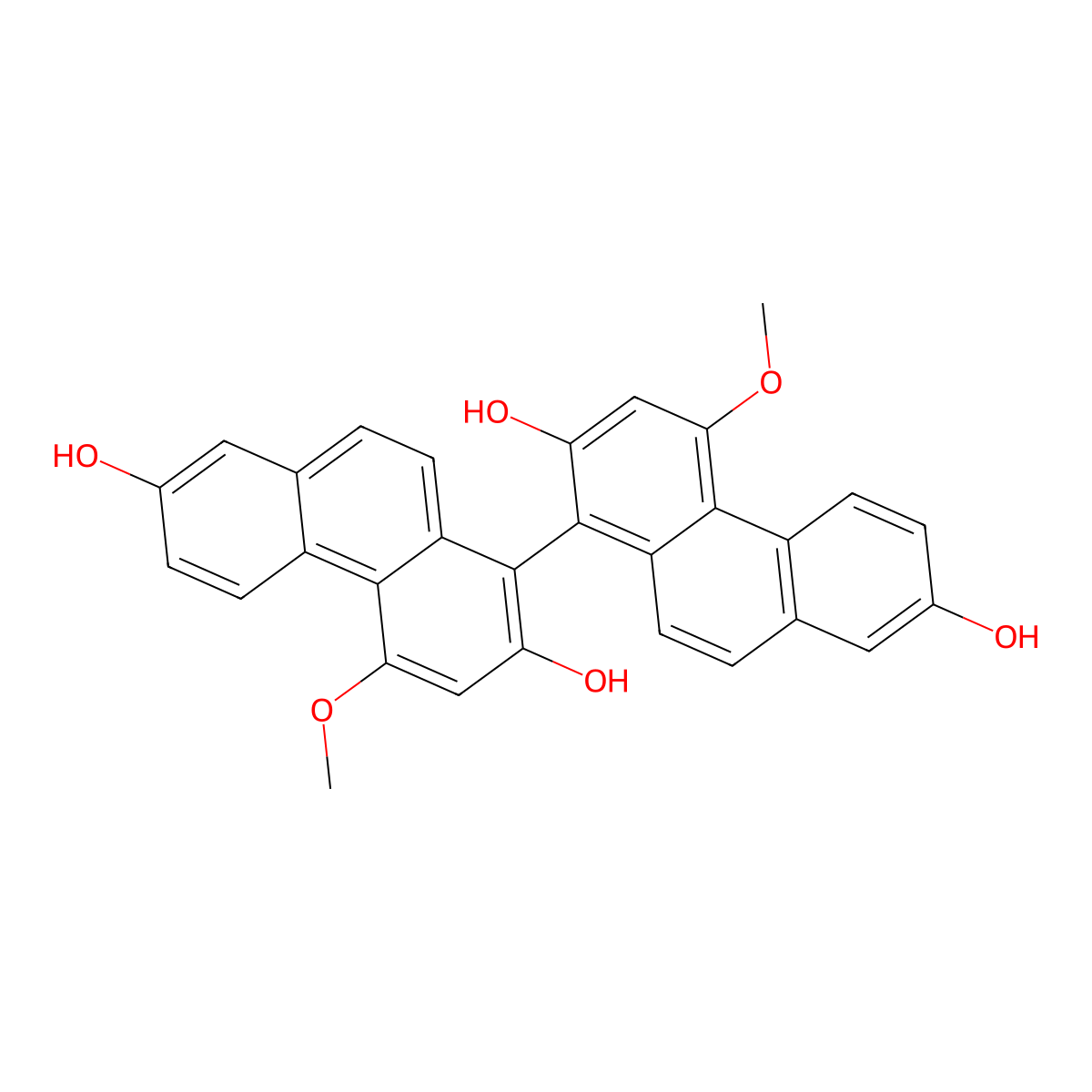 Cirrhopetalanthin molecular structure, CAS 120090-81-5