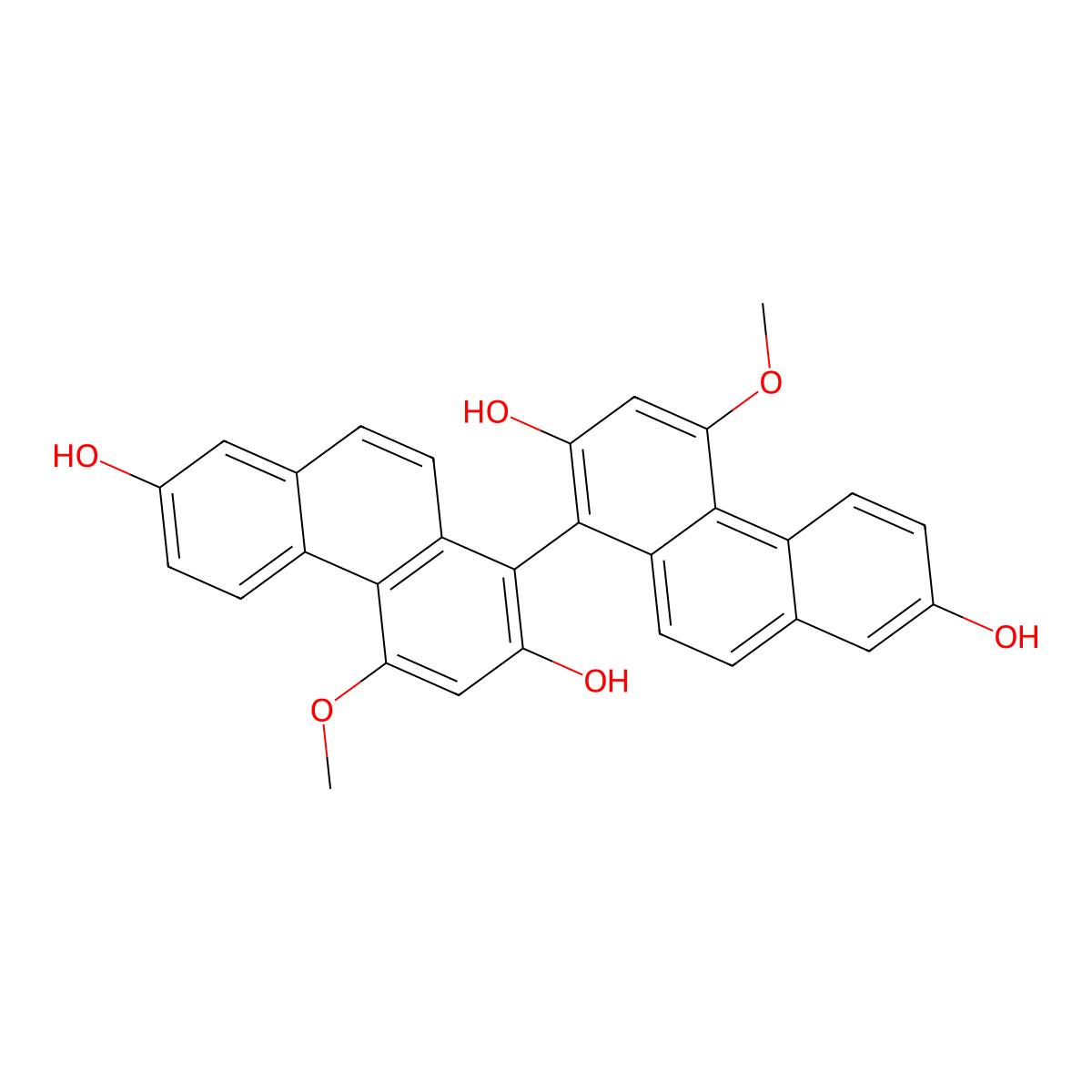Cirrhopetalanthin molecular structure, CAS 120090-81-5