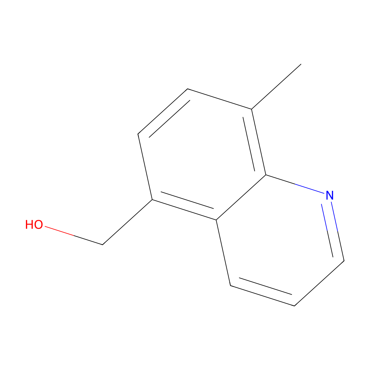 (8-Methylquinolin-5-yl)methanol molecular structure, CAS 120139-91-5