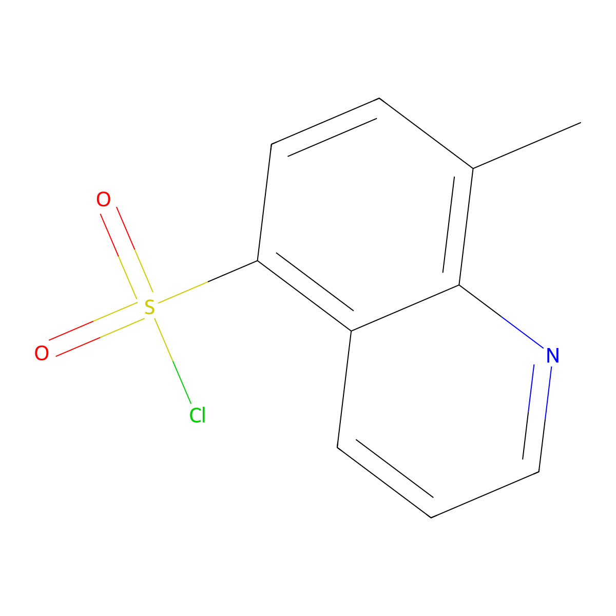 8-Methylquinoline-5-sulfonyl chloride molecular structure, CAS 120164-05-8