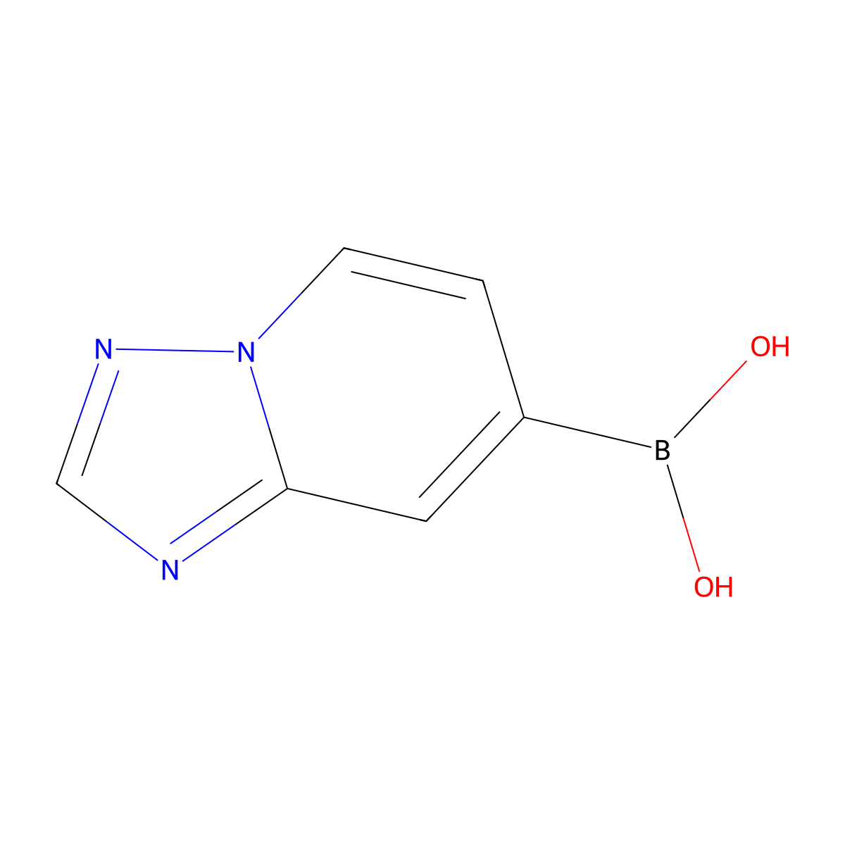 [1,2,4]Triazolo[1,5-a]pyridin-7-ylboronic acid molecular structure, CAS 1201643-69-7
