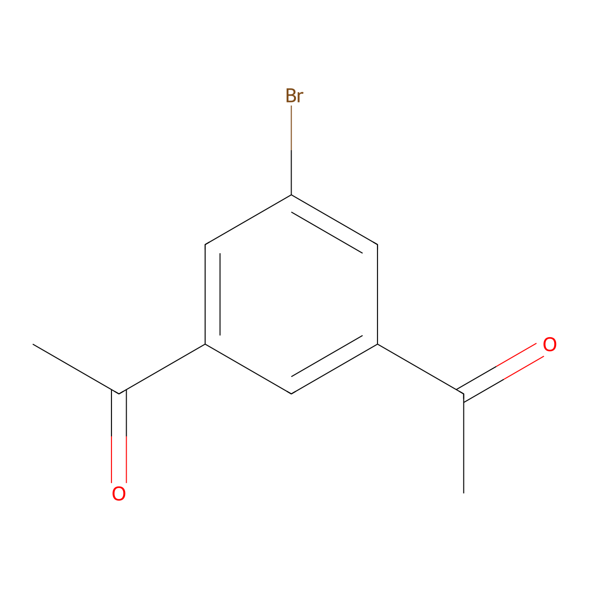 1-(3-Acetyl-5-bromophenyl)ethanone molecular structure, CAS 120173-42-4