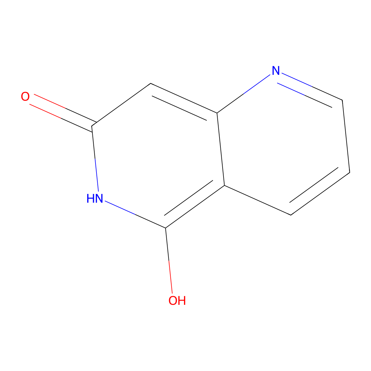 1,6-Naphthyridine-5,7-diol molecular structure, CAS 1201785-07-0
