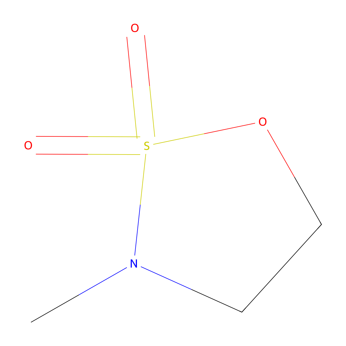 3-Methyloxathiazolidine 2,2-dioxide molecular structure, CAS 1201897-41-7