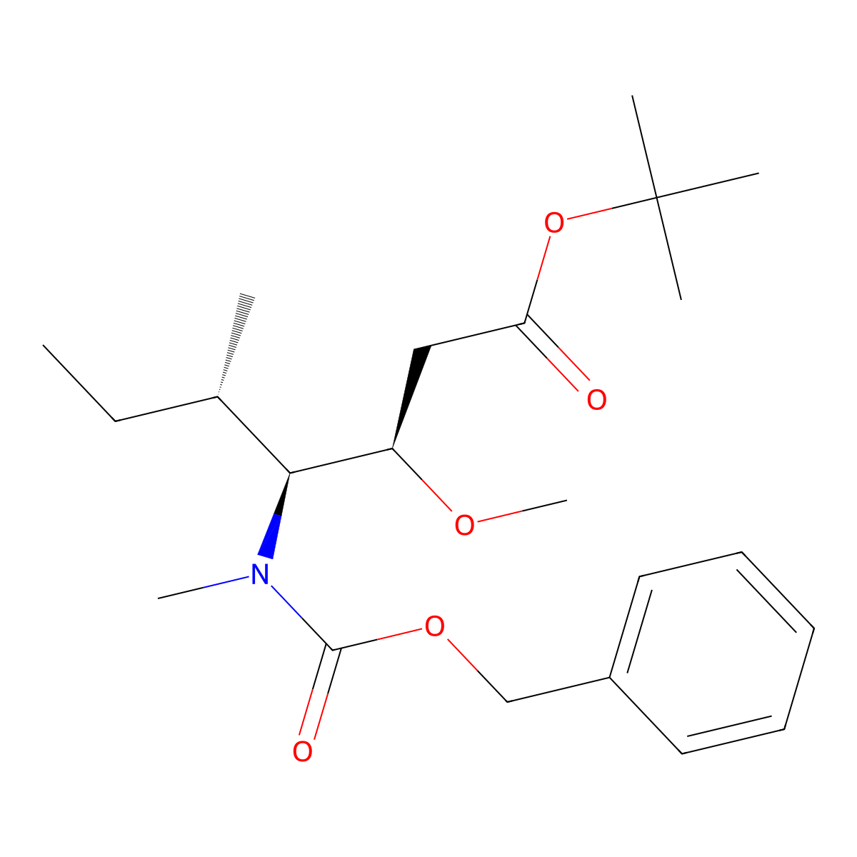 Monomethyl auristatin E intermediate-9 molecular structure, CAS 120205-58-5