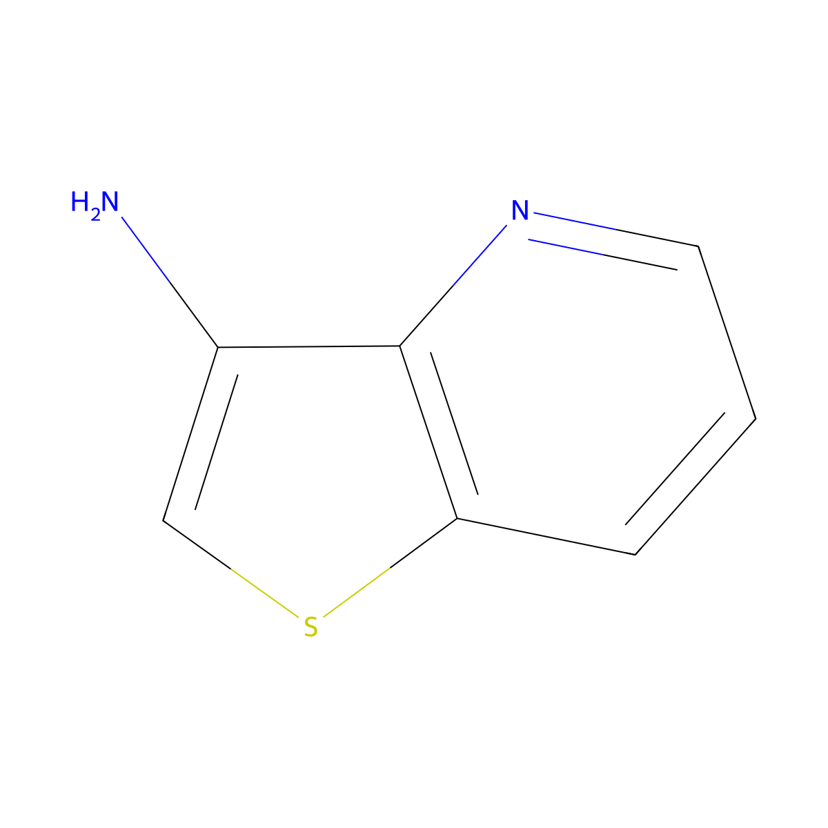 Thieno[3,2-b]pyridin-3-amine molecular structure, CAS 120208-33-5