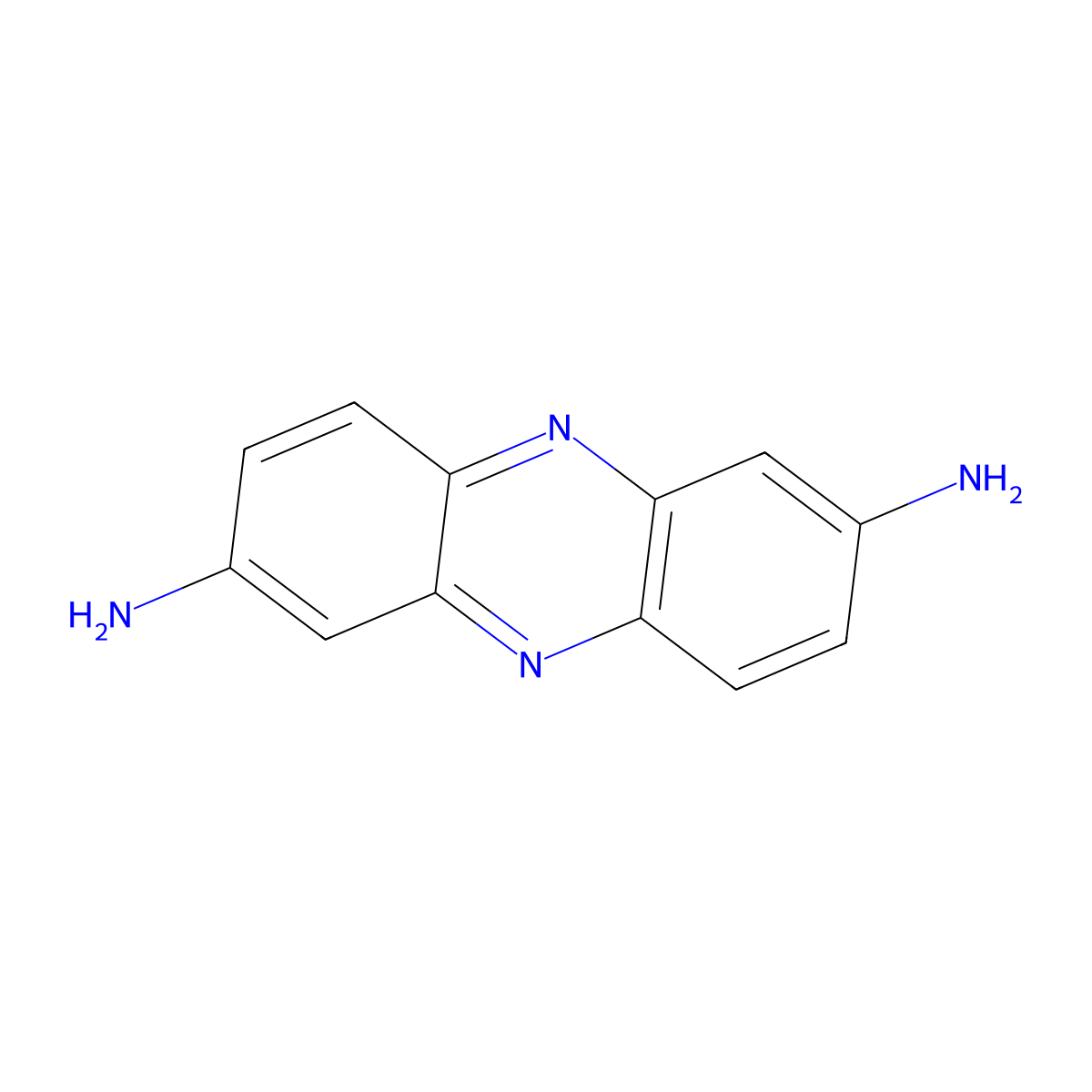 2,7-Diaminophenazine molecular structure, CAS 120209-97-4