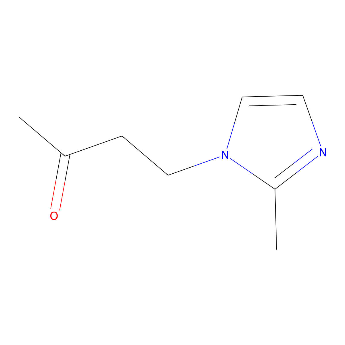 4-(2-Methyl-1H-imidazol-1-YL)-2-butanone molecular structure, CAS 120216-60-6