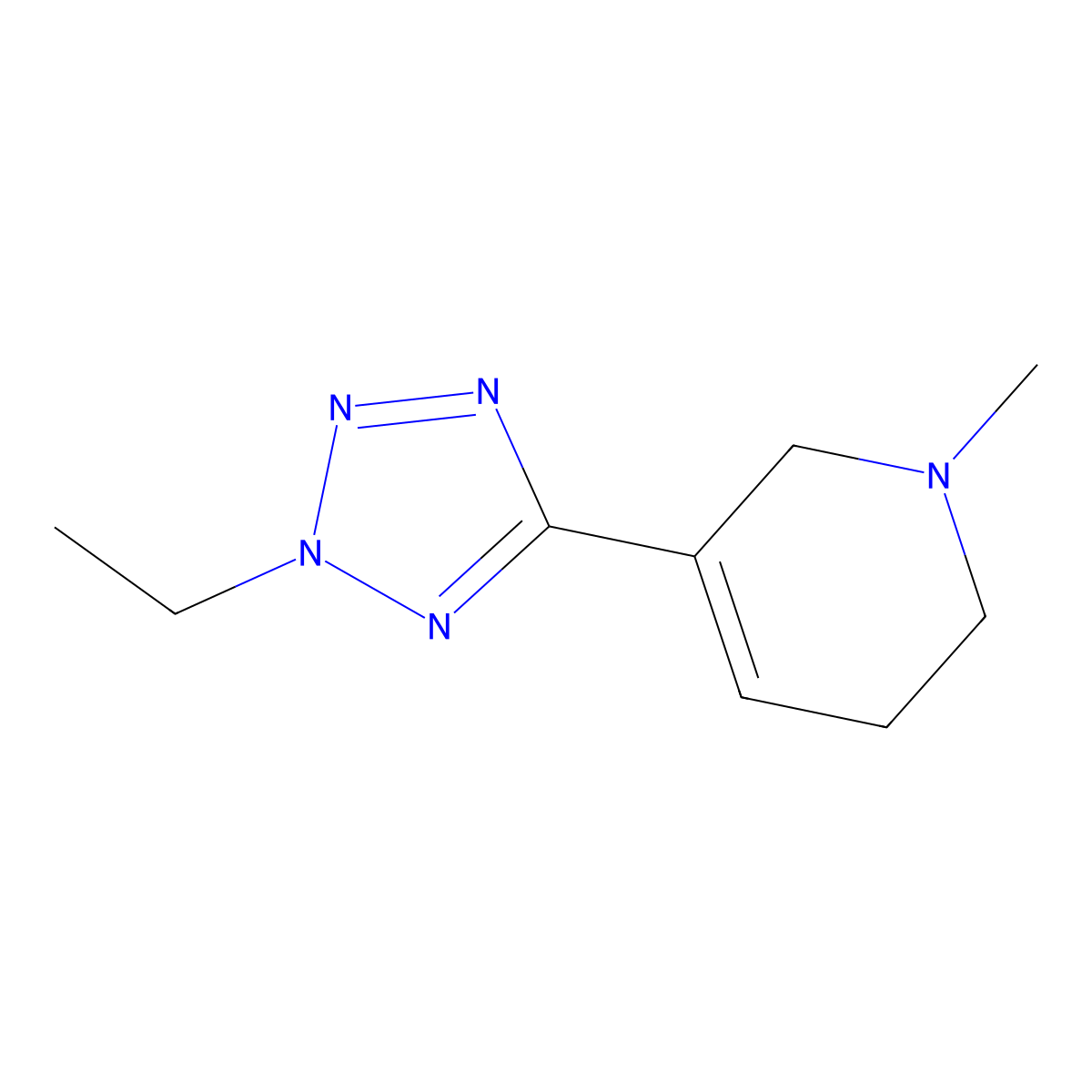 Alvameline molecular structure, CAS 120241-31-8