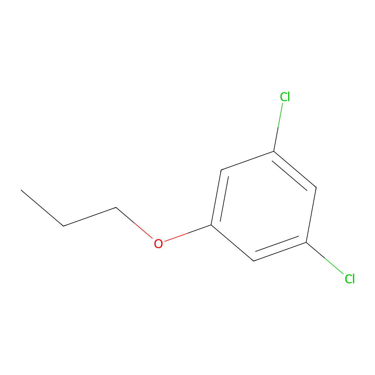 1,3-Dichloro-5-propoxybenzene molecular structure, CAS 1202656-18-5