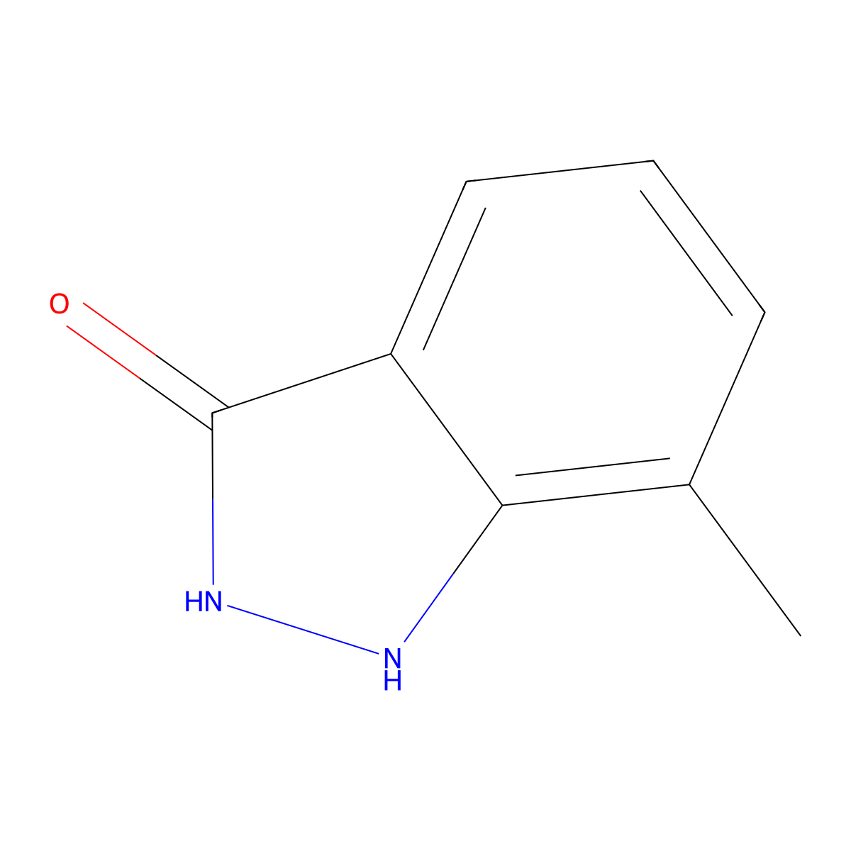 7-Methyl-1,2-dihydro-3H-indazol-3-one molecular structure, CAS 120277-21-6