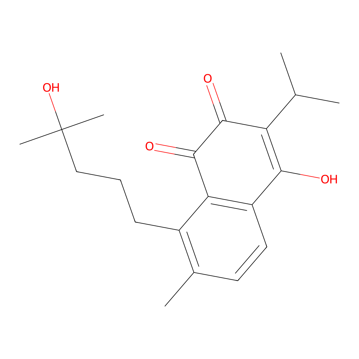 4-Hydroxysapriparaquinone molecular structure, CAS 120278-25-3