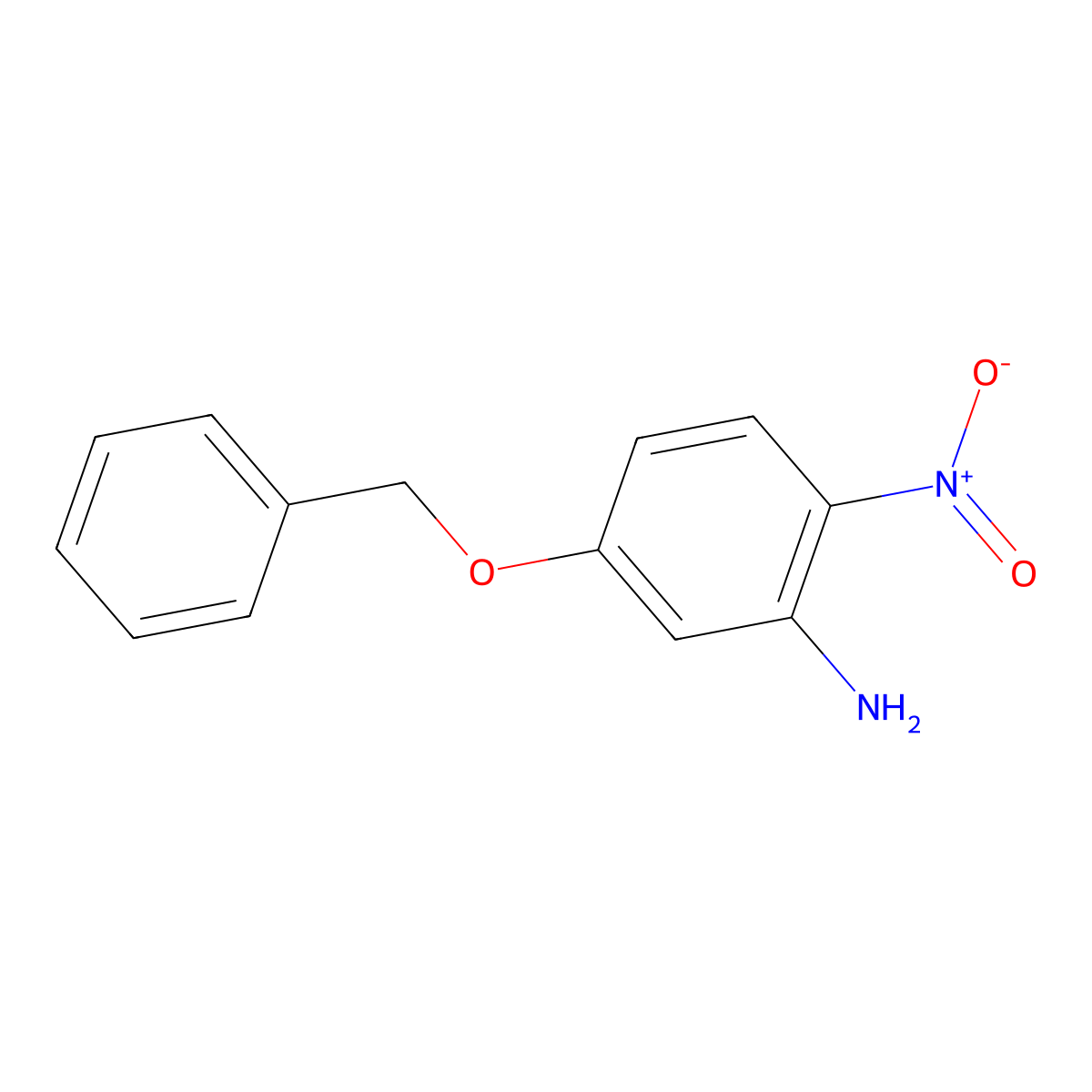 5-Benzyloxy-2-nitroaniline molecular structure, CAS 1202863-03-3