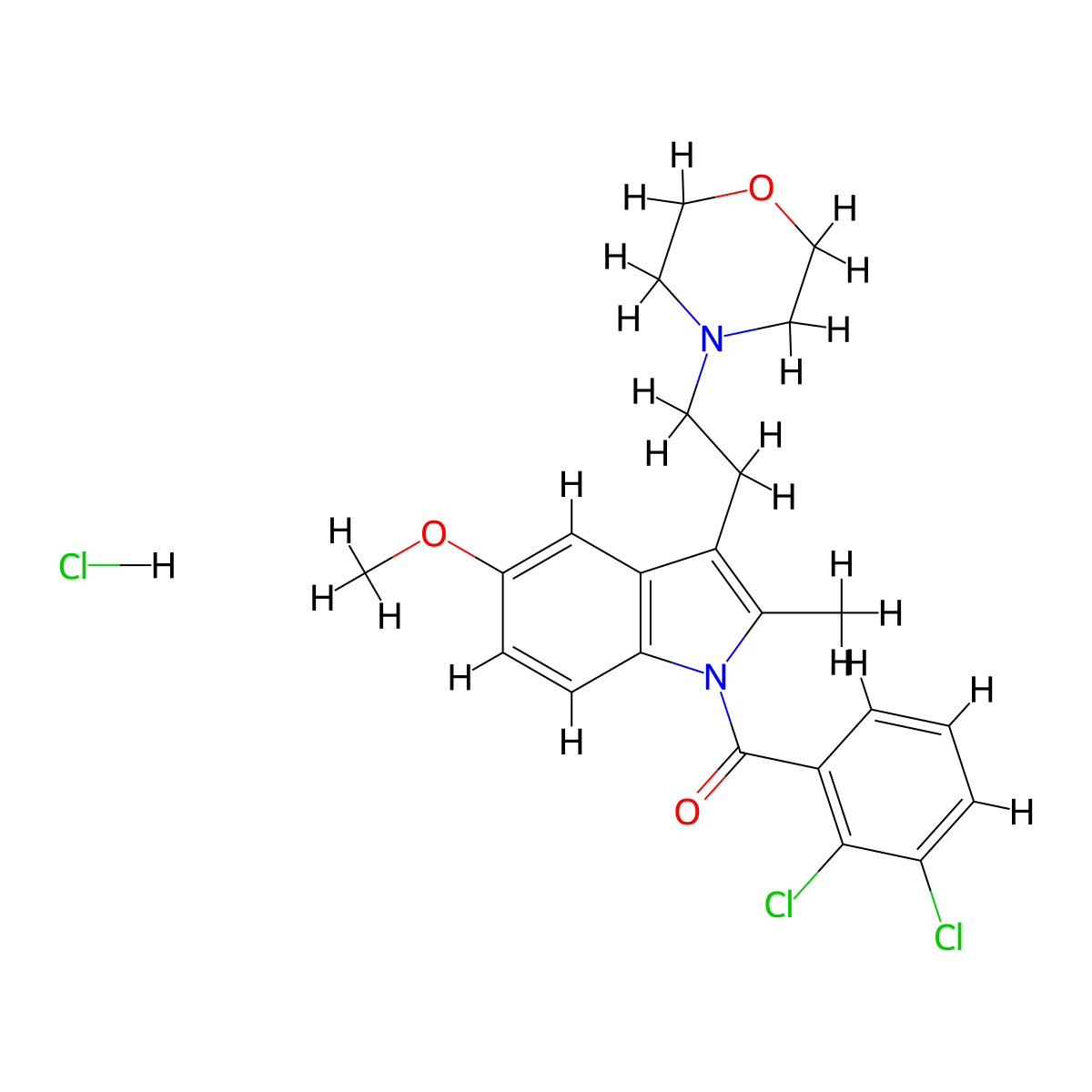 GW405833 hydrochloride molecular structure, CAS 1202865-22-2
