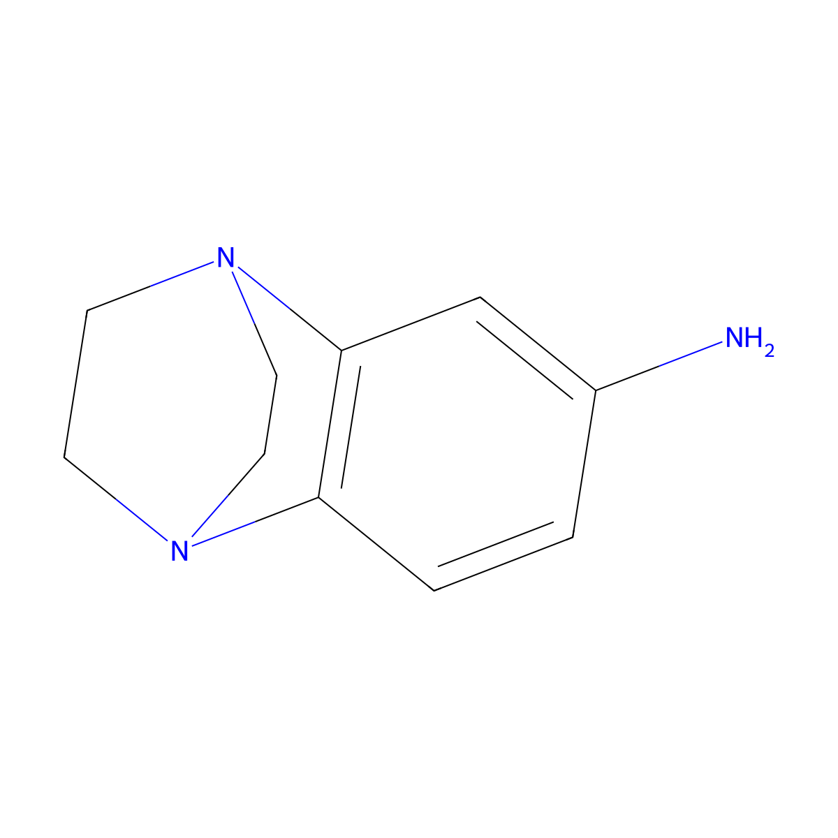 2,3-Dihydro-1,4-ethanoquinoxalin-6-amine molecular structure, CAS 120287-67-4