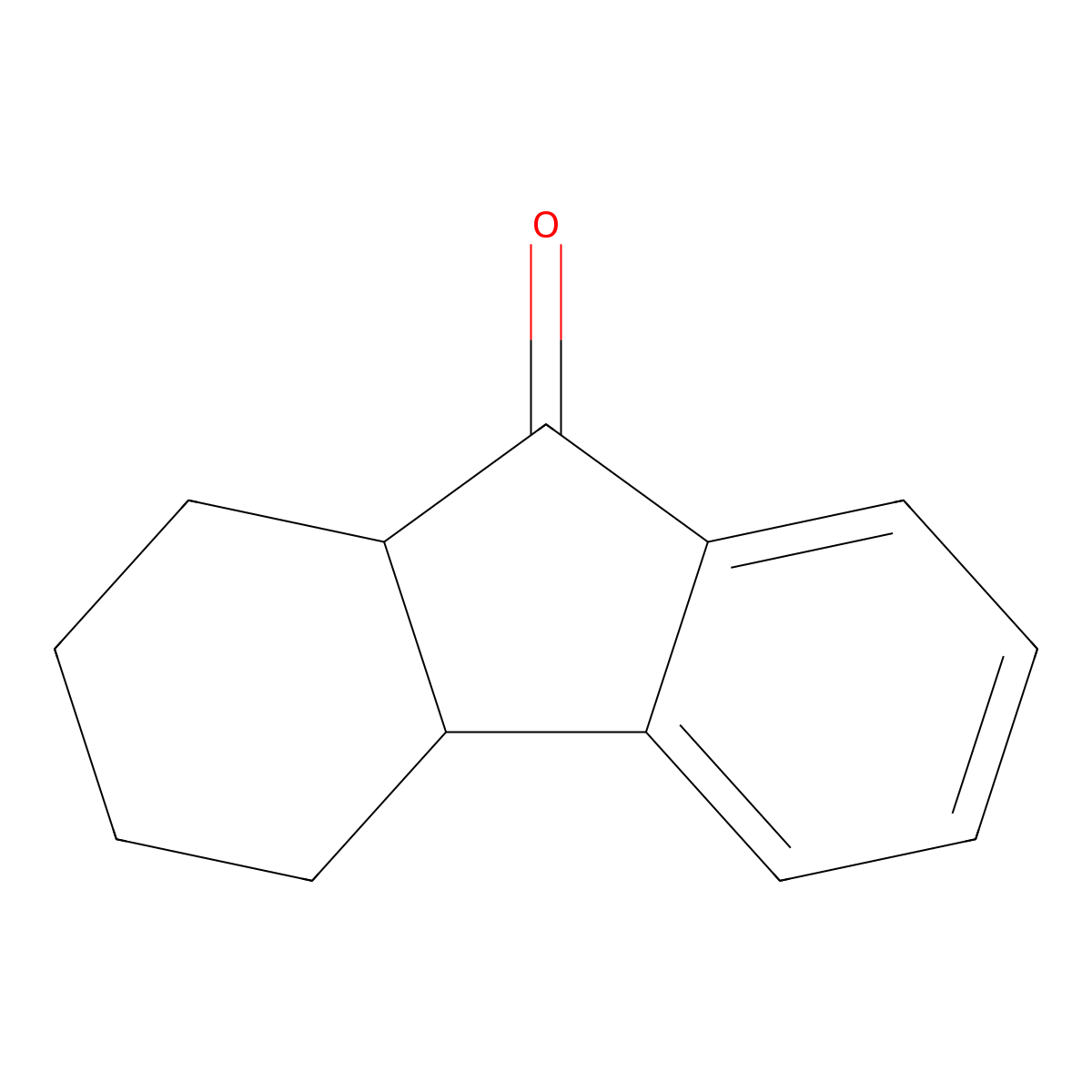 2,3,4,4a-Tetrahydro-1H-fluoren-9(9aH)-one molecular structure, CAS 1203-67-4
