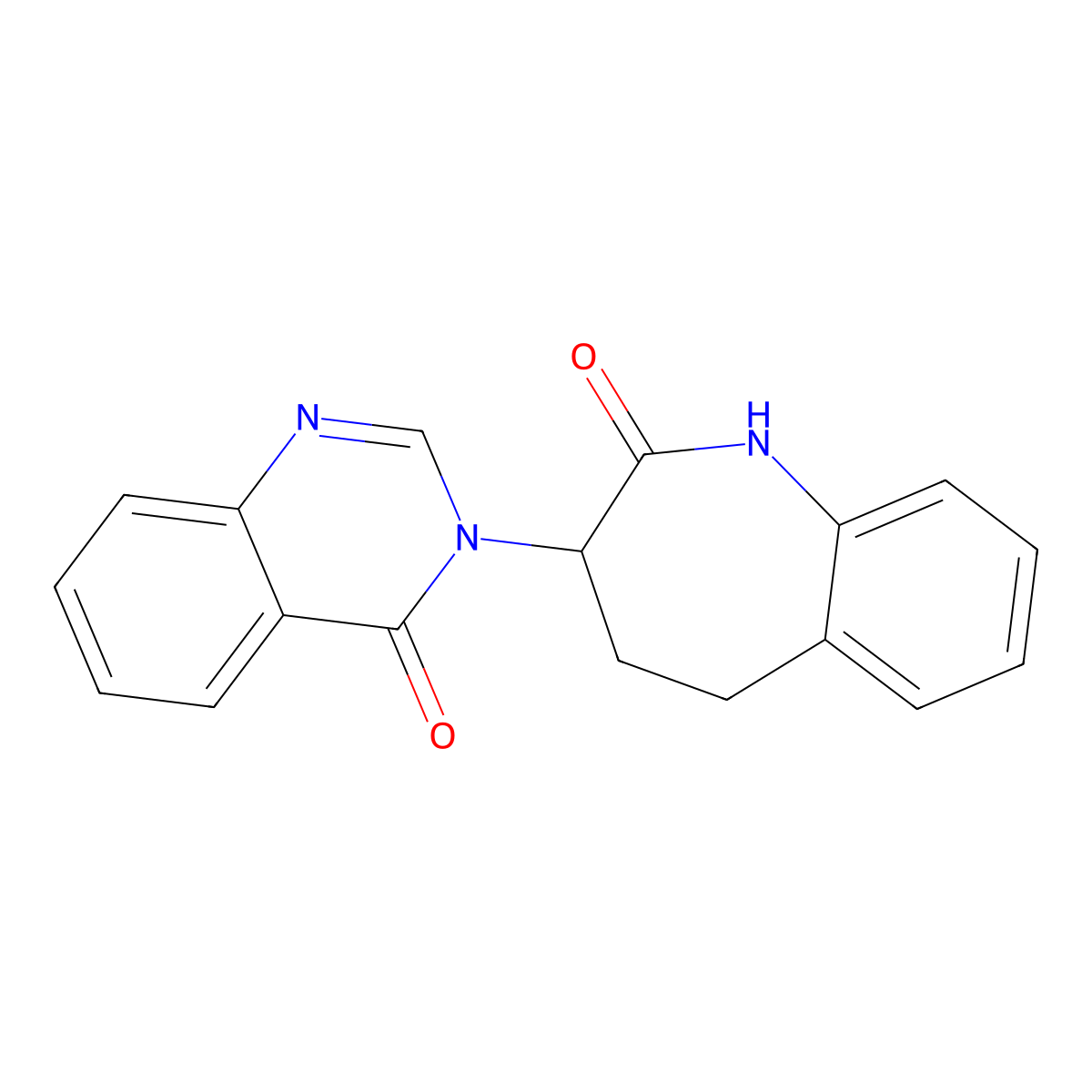 3-(2-hydroxy-4,5-dihydro-3H-1-benzazepin-3-yl)quinazolin-4(3H)-one molecular structure, CAS 1203149-45-4