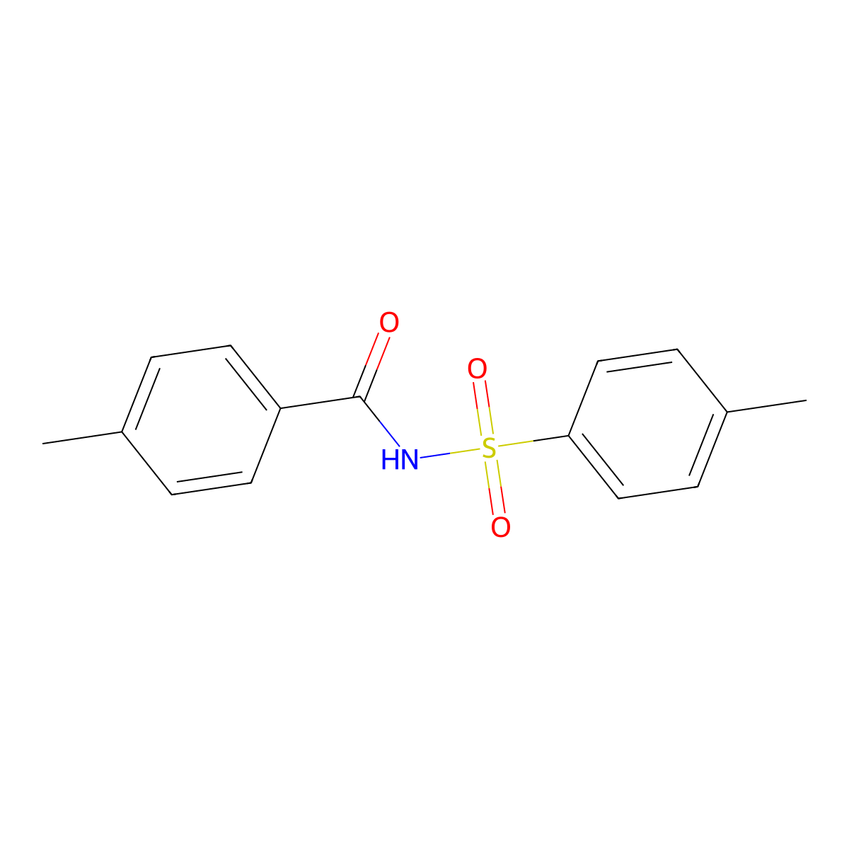 4-Methyl-N-tosylbenzamide molecular structure, CAS 120336-96-1