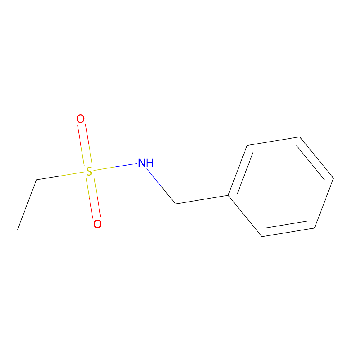 N-benzylethanesulfonamide molecular structure, CAS 120344-44-7