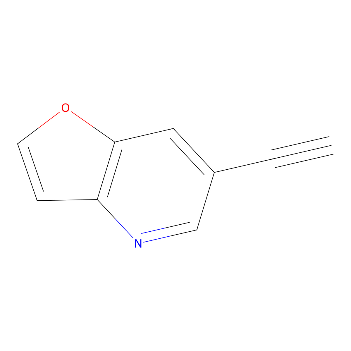 6-Ethynylfuro[3,2-b]pyridine molecular structure, CAS 1203499-35-7