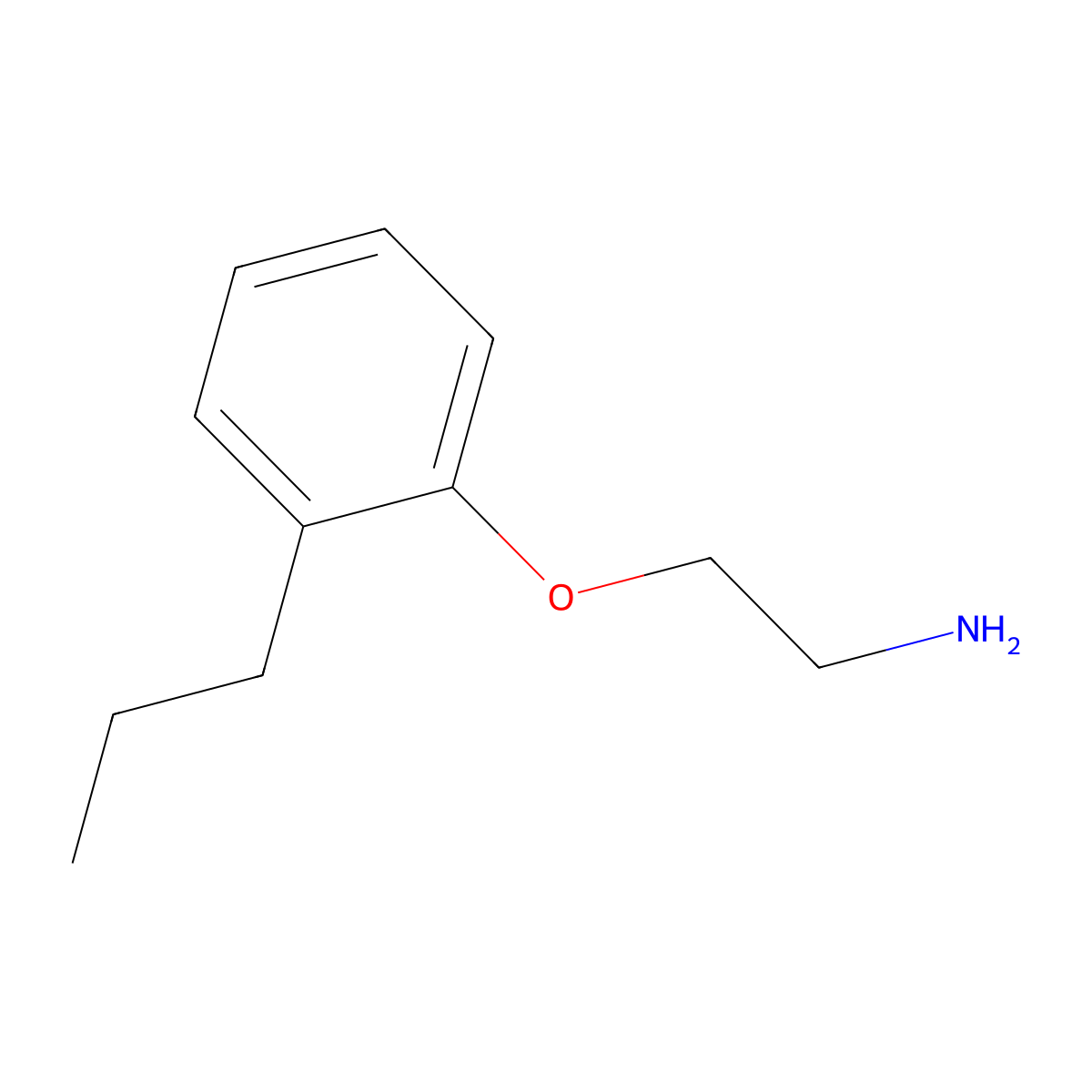 [2-(2-Propylphenoxy)ethyl]amine molecular structure, CAS 120351-88-4
