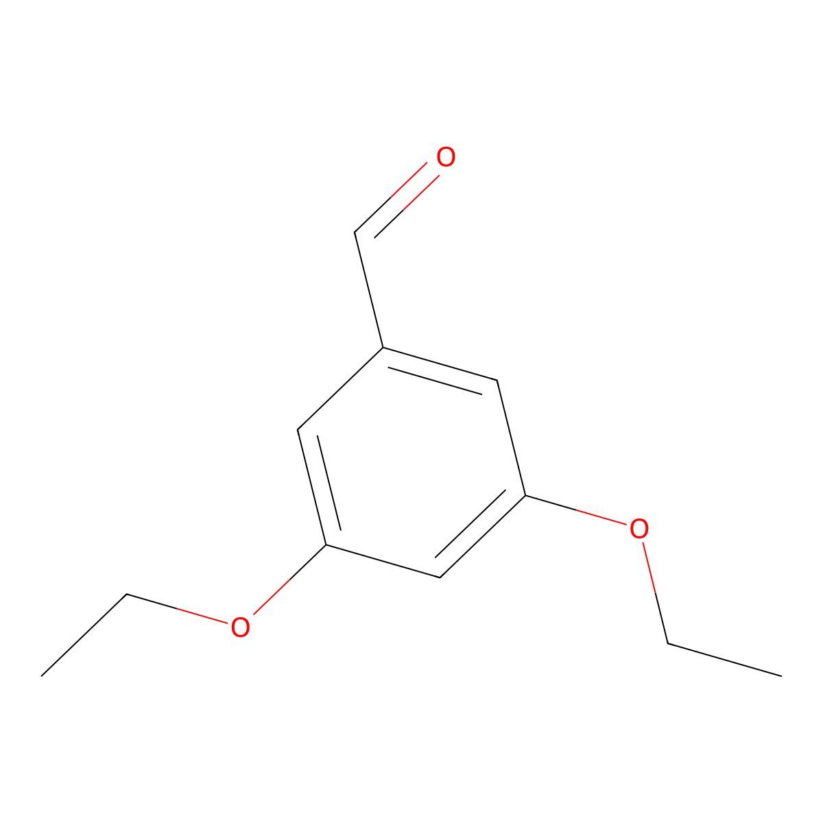 3,5-Diethoxybenzaldehyde molecular structure, CAS 120355-79-5