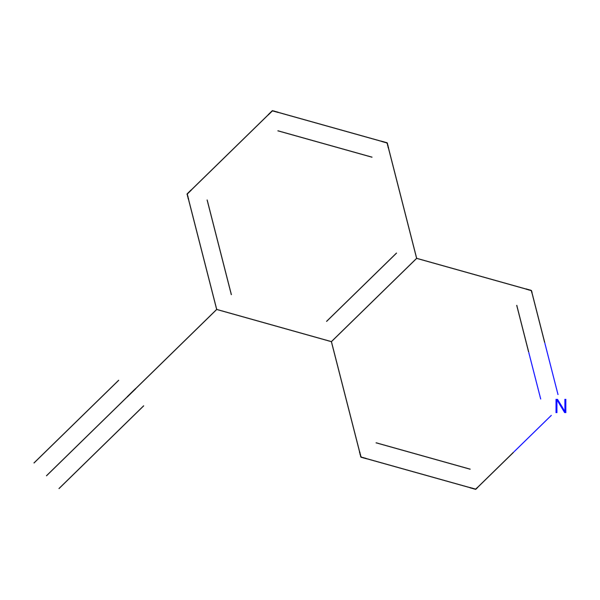 5-Ethynylisoquinoline molecular structure, CAS 1203579-37-6
