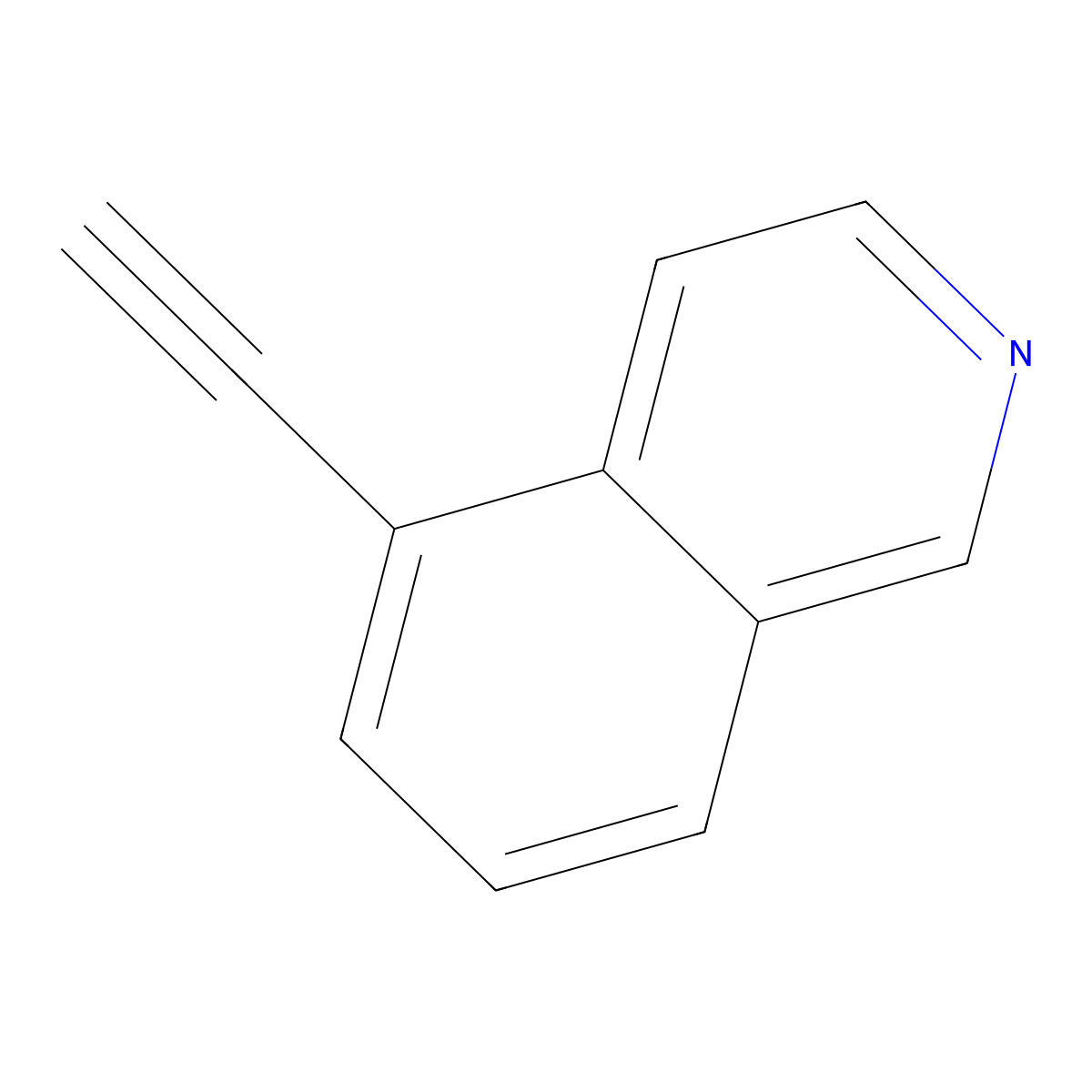 5-Ethynylisoquinoline molecular structure, CAS 1203579-37-6