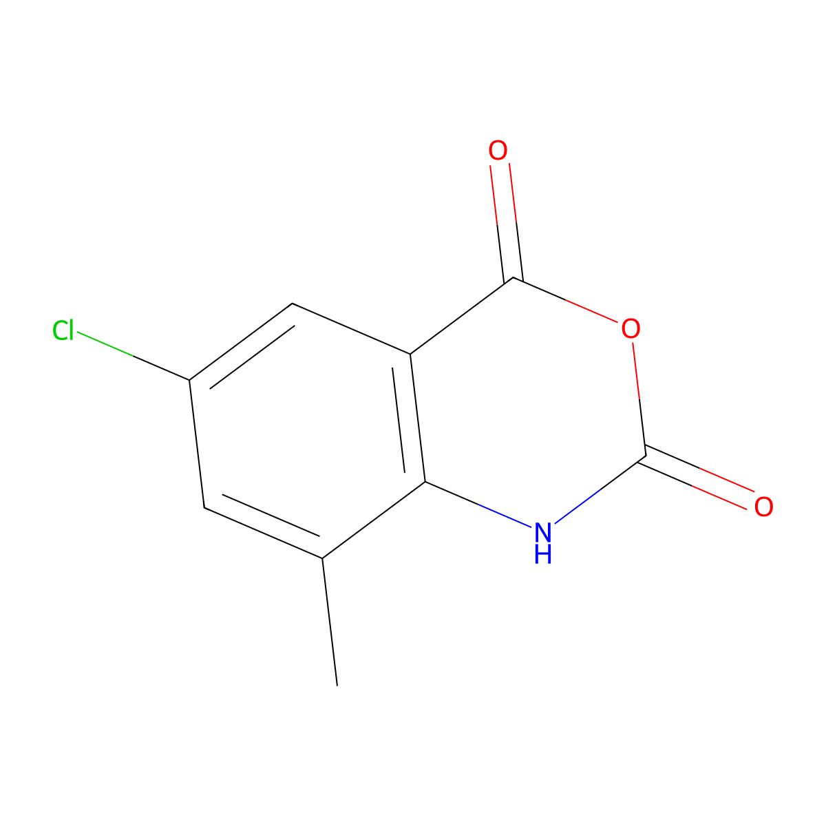5-Chloro-3-methyl isatoic anhydride molecular structure, CAS 120374-68-7