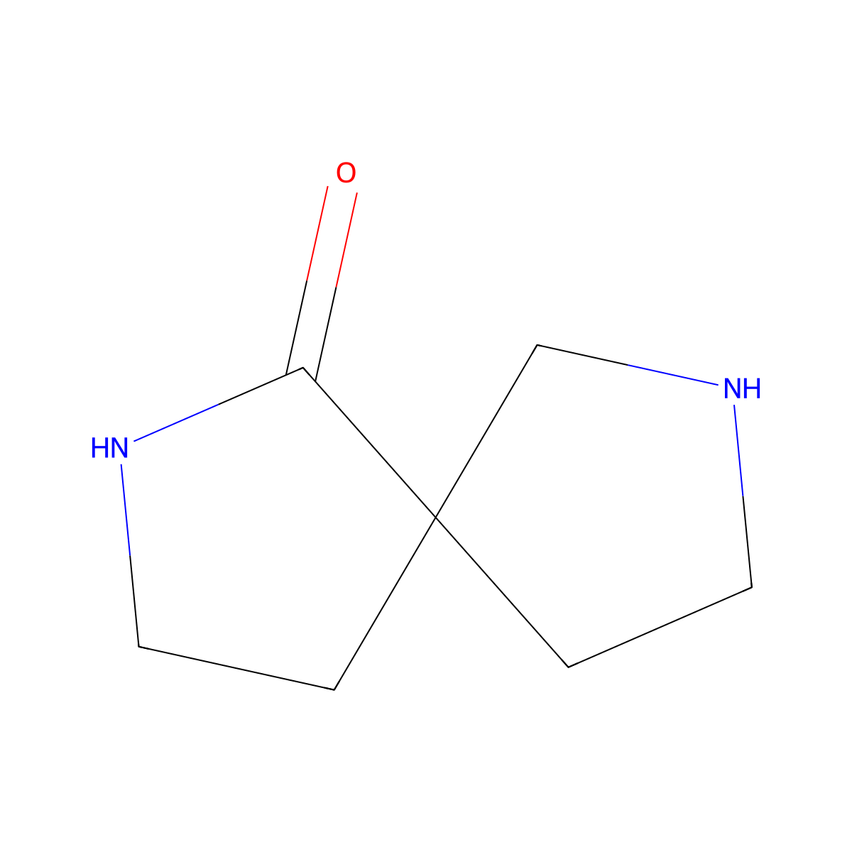 2,7-Diazaspiro[4.4]nonan-1-one molecular structure, CAS 1203796-97-7