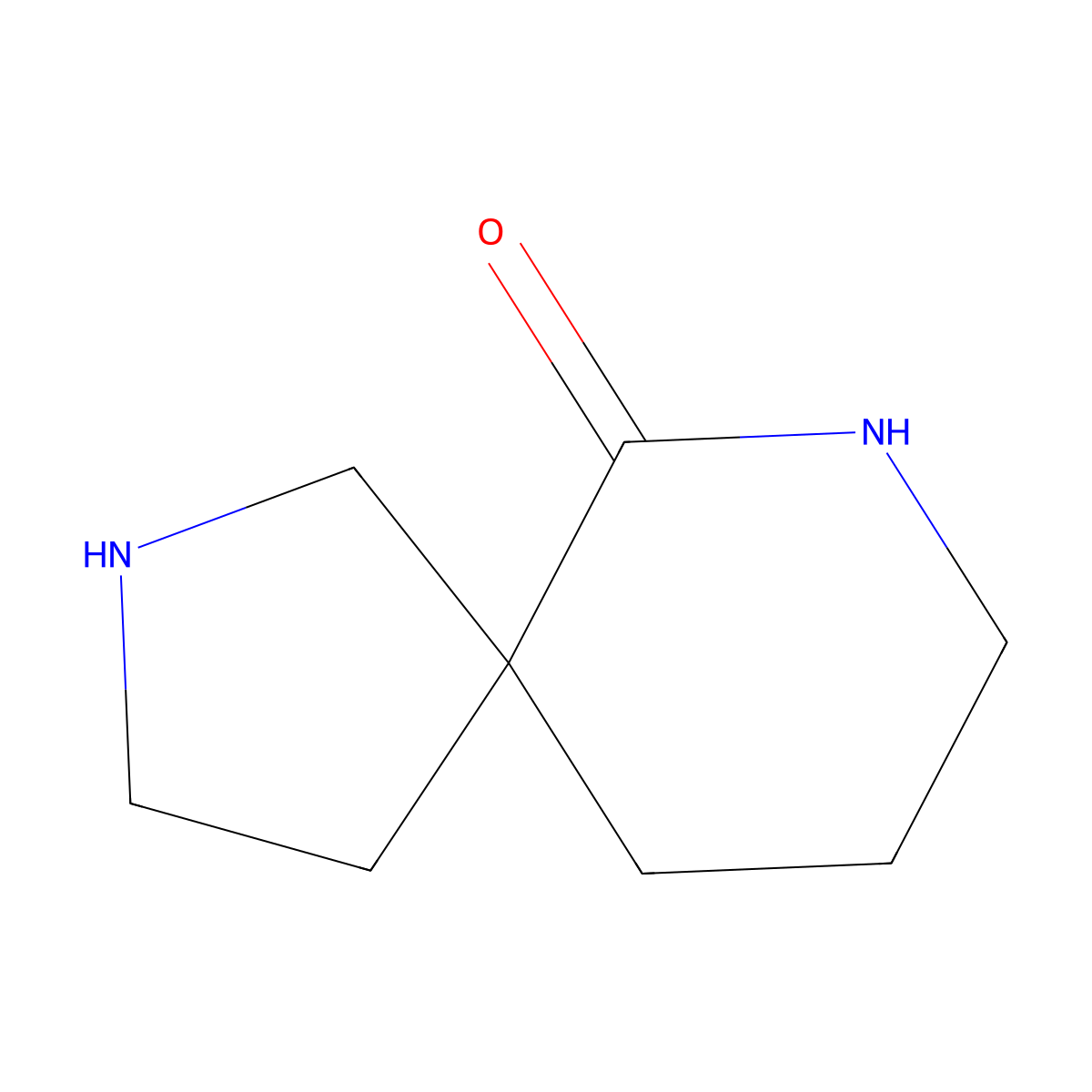 2,7-Diazaspiro[4.5]decan-6-one molecular structure, CAS 1203799-43-2