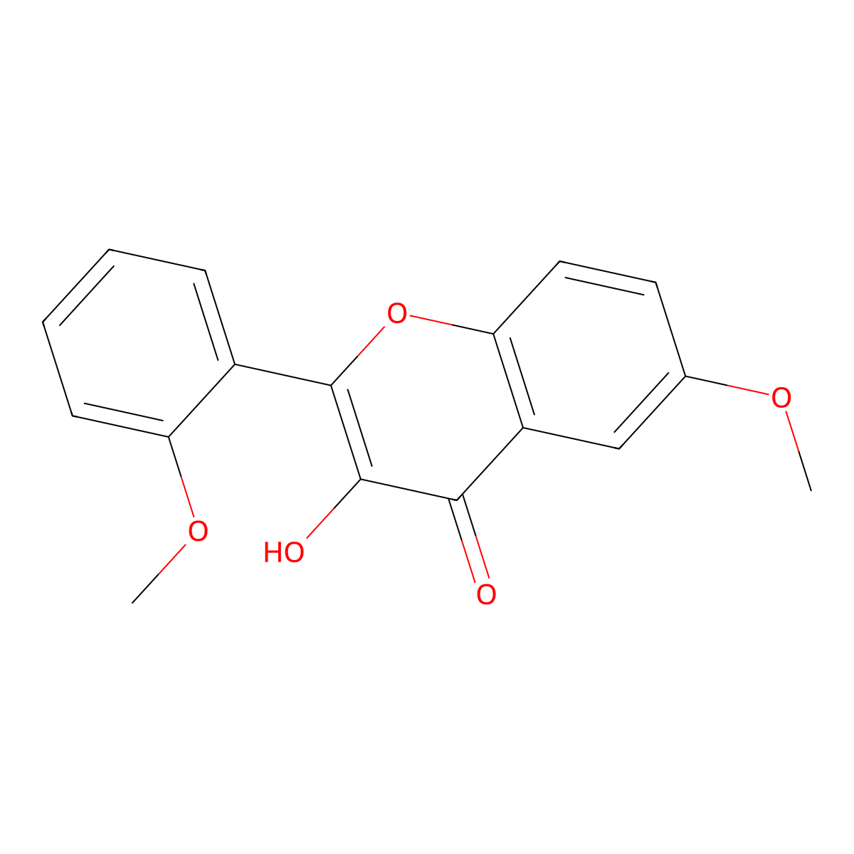 6,2'-Dimethoxy-3-hydroxyflavone molecular structure, CAS 1203801-43-7