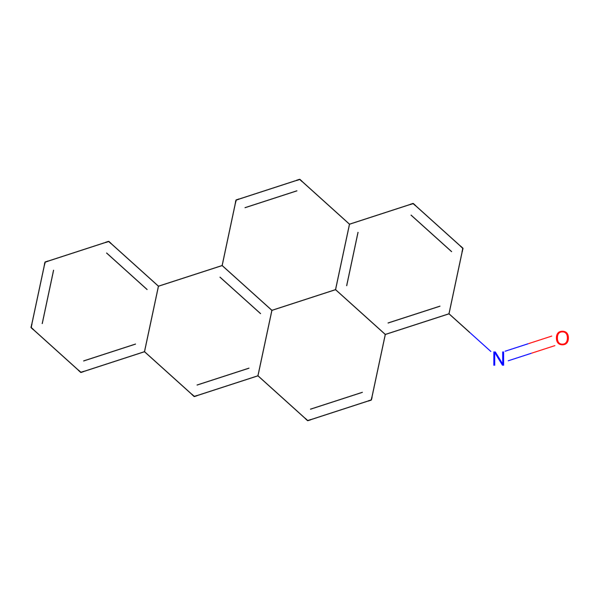 3-Nitrosobenzo(a)pyrene molecular structure, CAS 120388-69-4