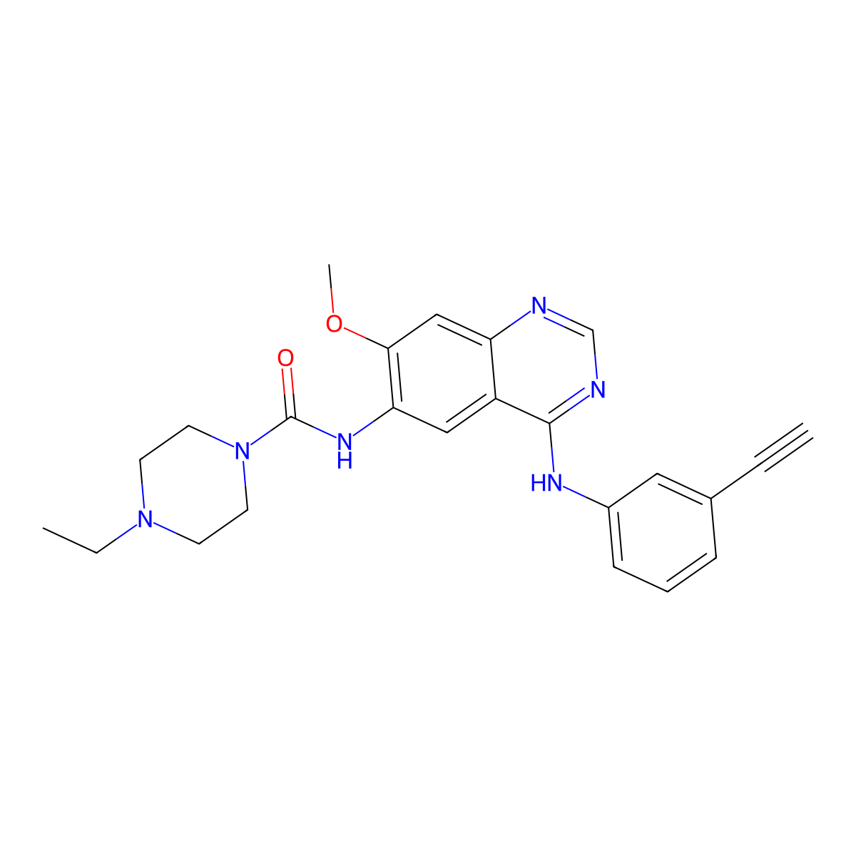 Epitinib molecular structure, CAS 1203902-67-3