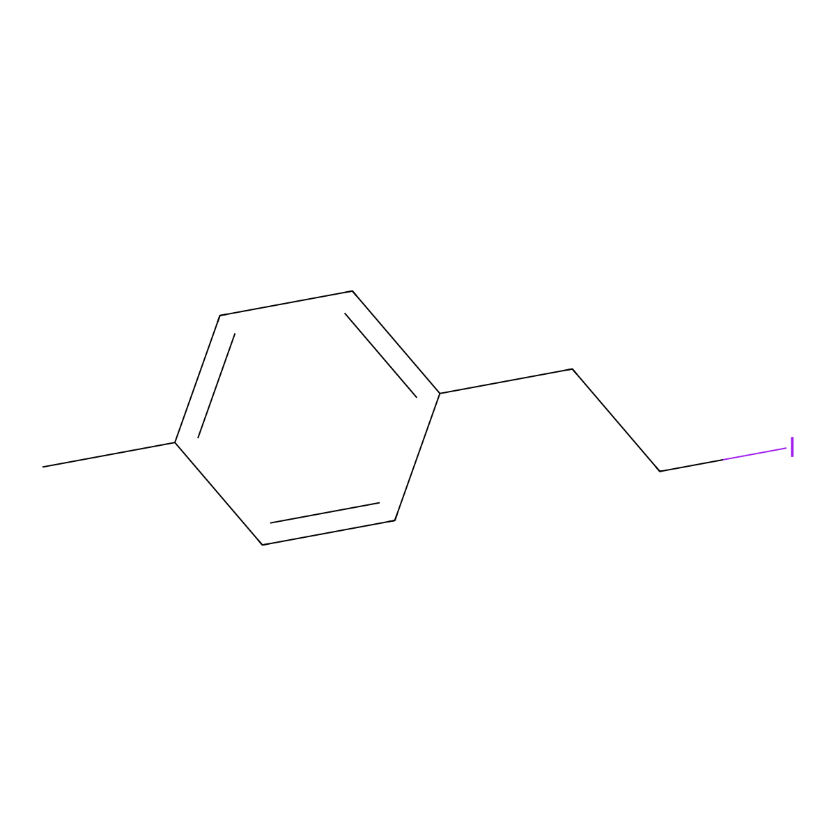 1-(2-Iodoethyl)-4-methylbenzene molecular structure, CAS 120391-67-5