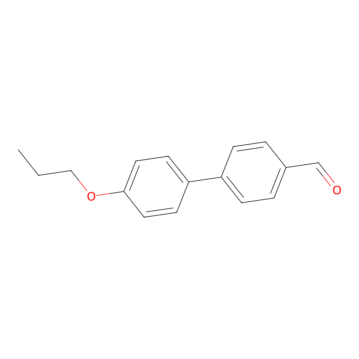 4'-Propoxy[1,1'-biphenyl]-4-carboxaldehyde molecular structure, CAS 1204036-33-8