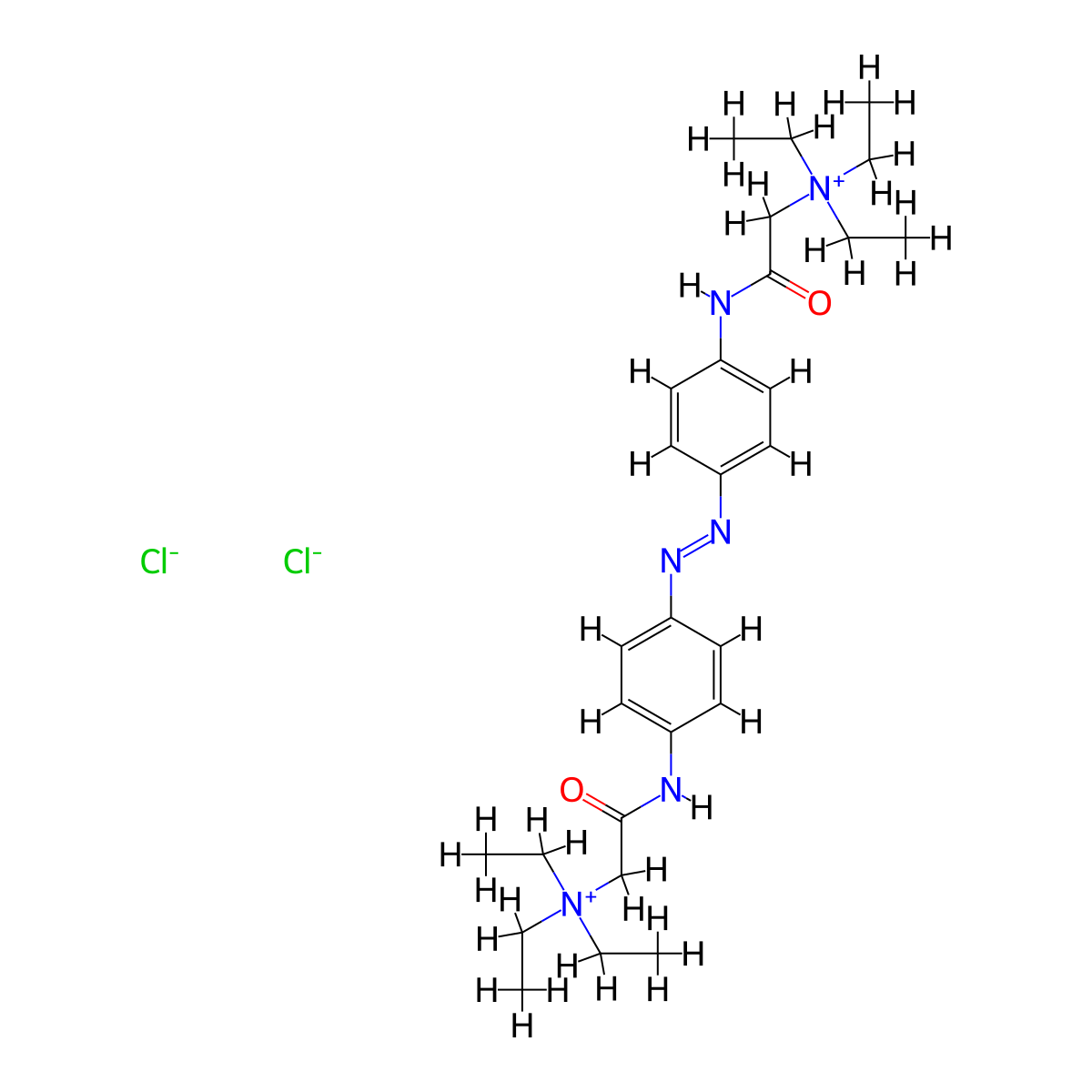 QAQ dichloride molecular structure, CAS 1204416-85-2