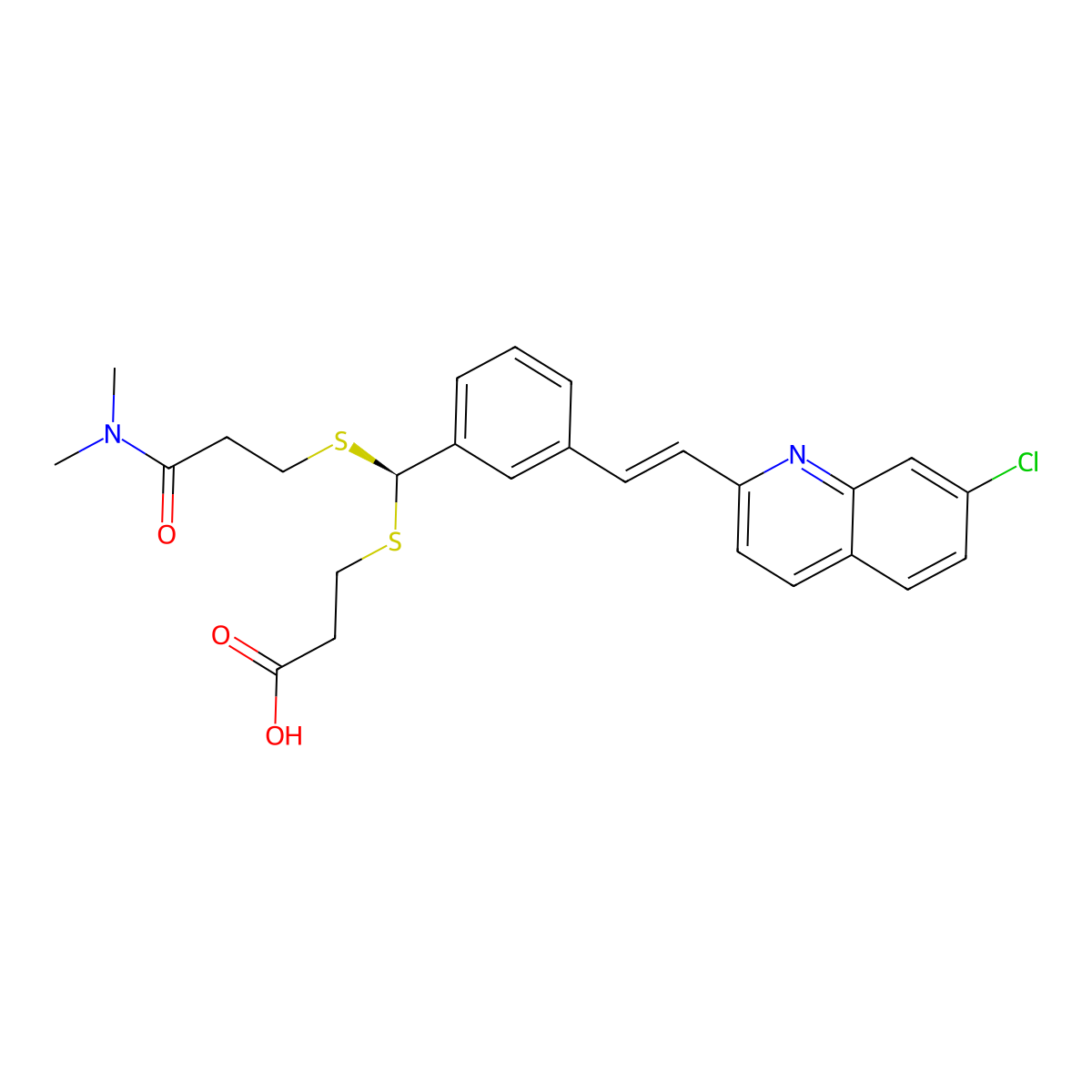 Verlukast molecular structure, CAS 120443-16-5