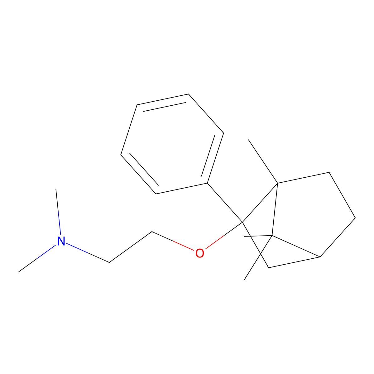 Deramciclane molecular structure, CAS 120444-71-5