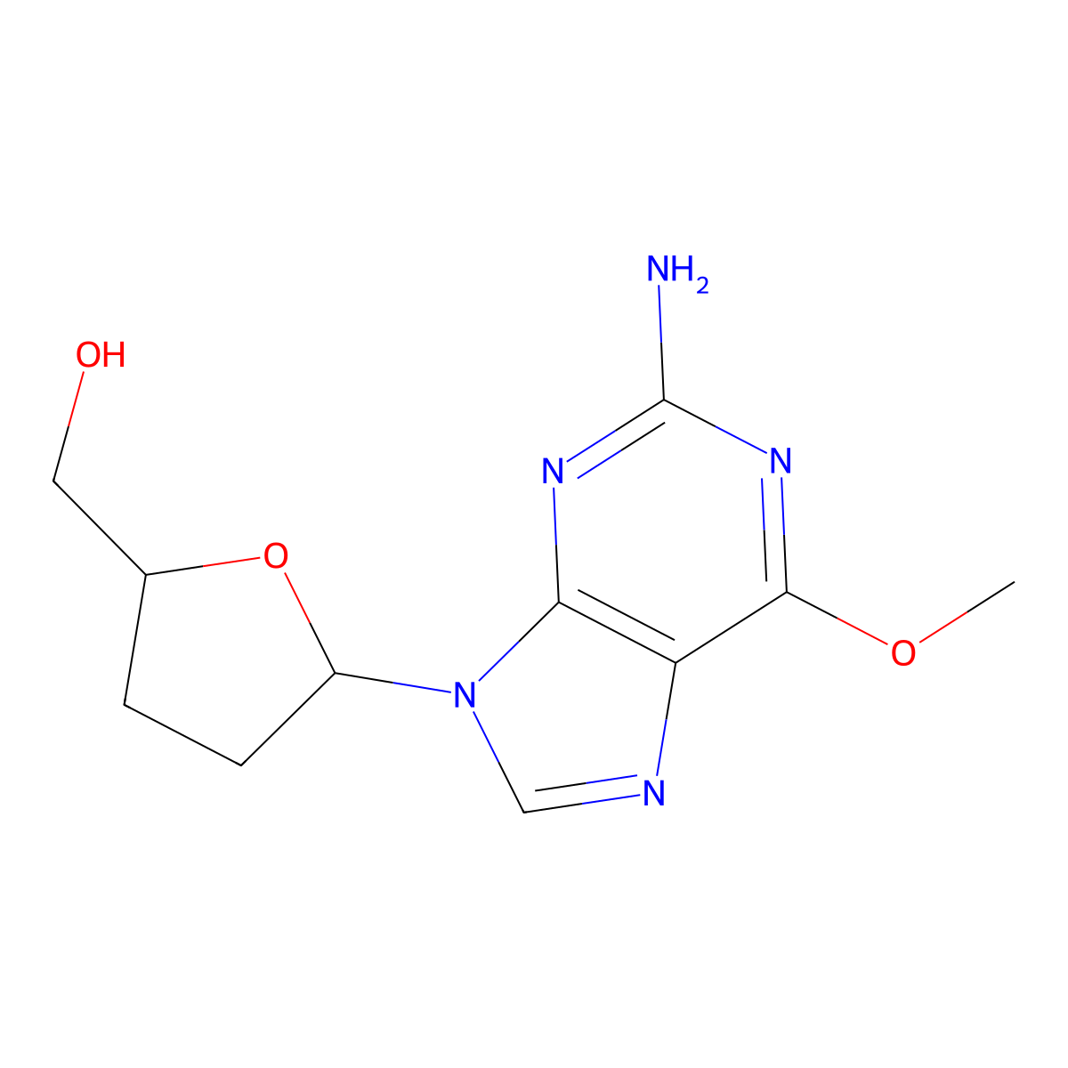 Metacavir molecular structure, CAS 120503-45-9