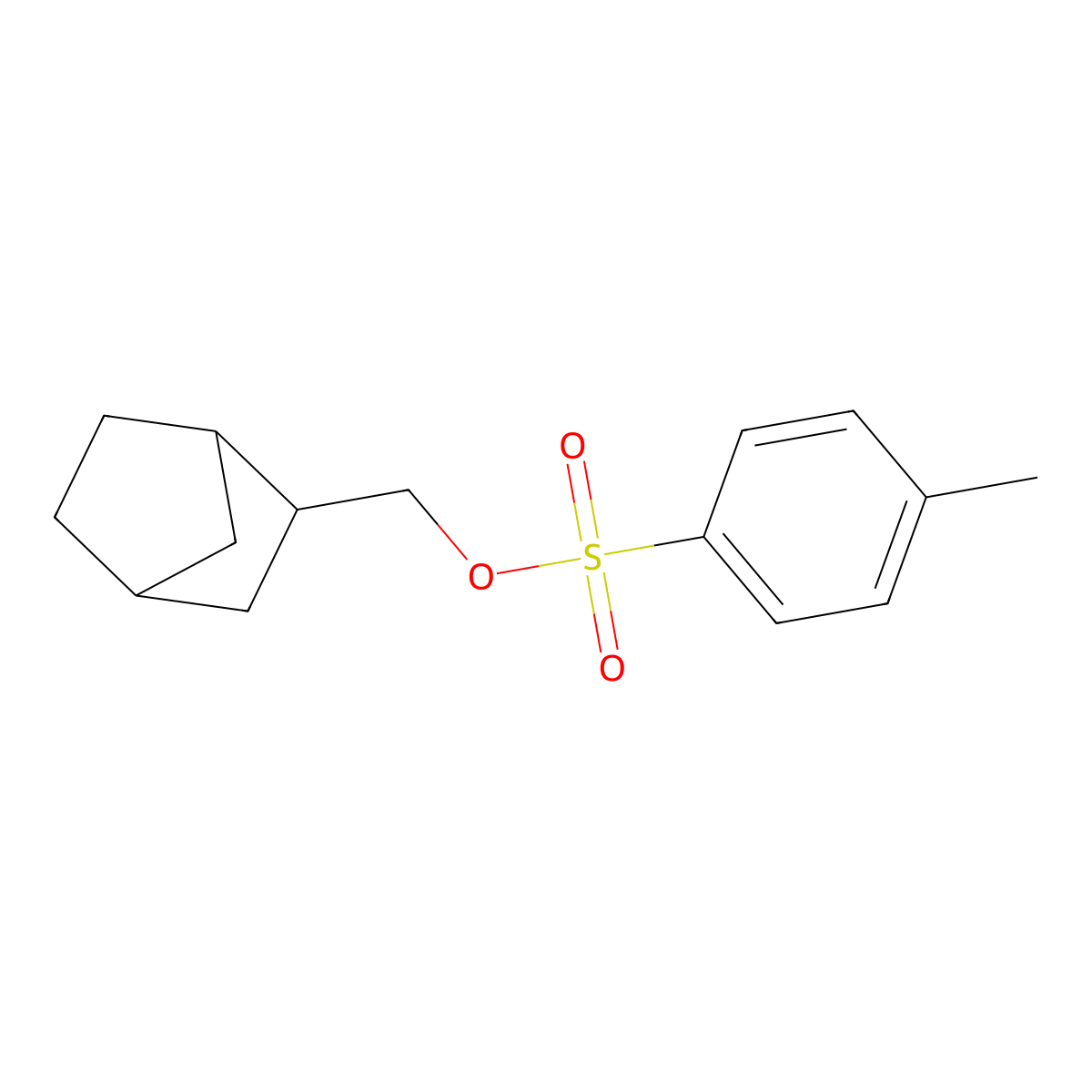 {Bicyclo[2.2.1]heptan-2-yl}methyl 4-methylbenzene-1-sulfonate molecular structure, CAS 120521-88-2