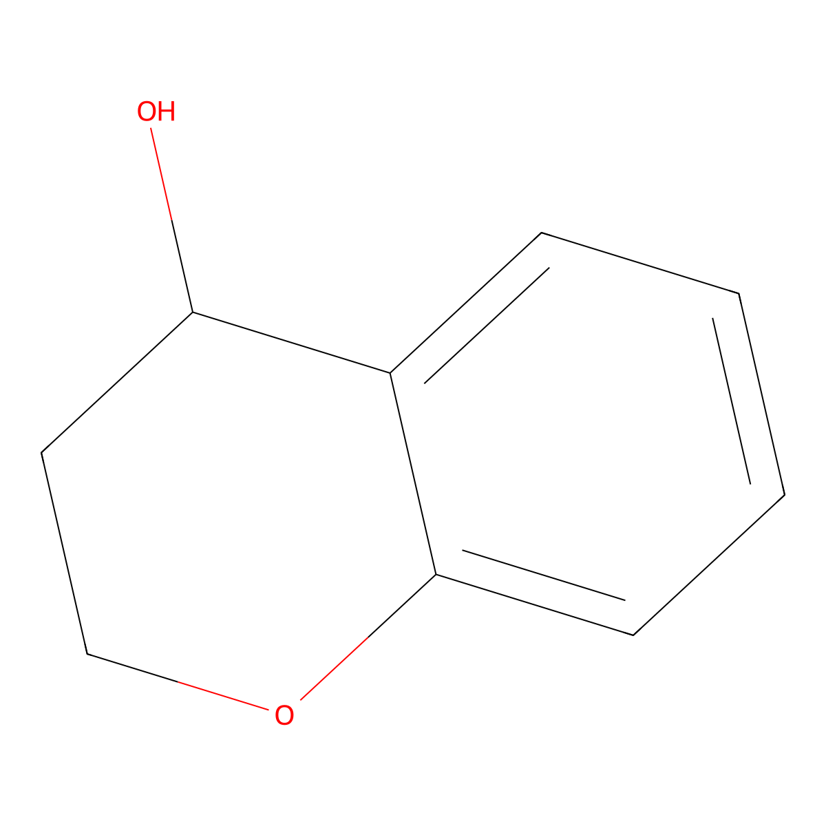 (R)-4-Chromanol molecular structure, CAS 120523-16-2