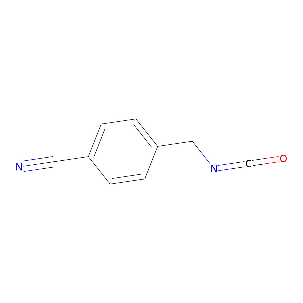 4-(Isocyanatomethyl)benzonitrile molecular structure, CAS 1205556-81-5