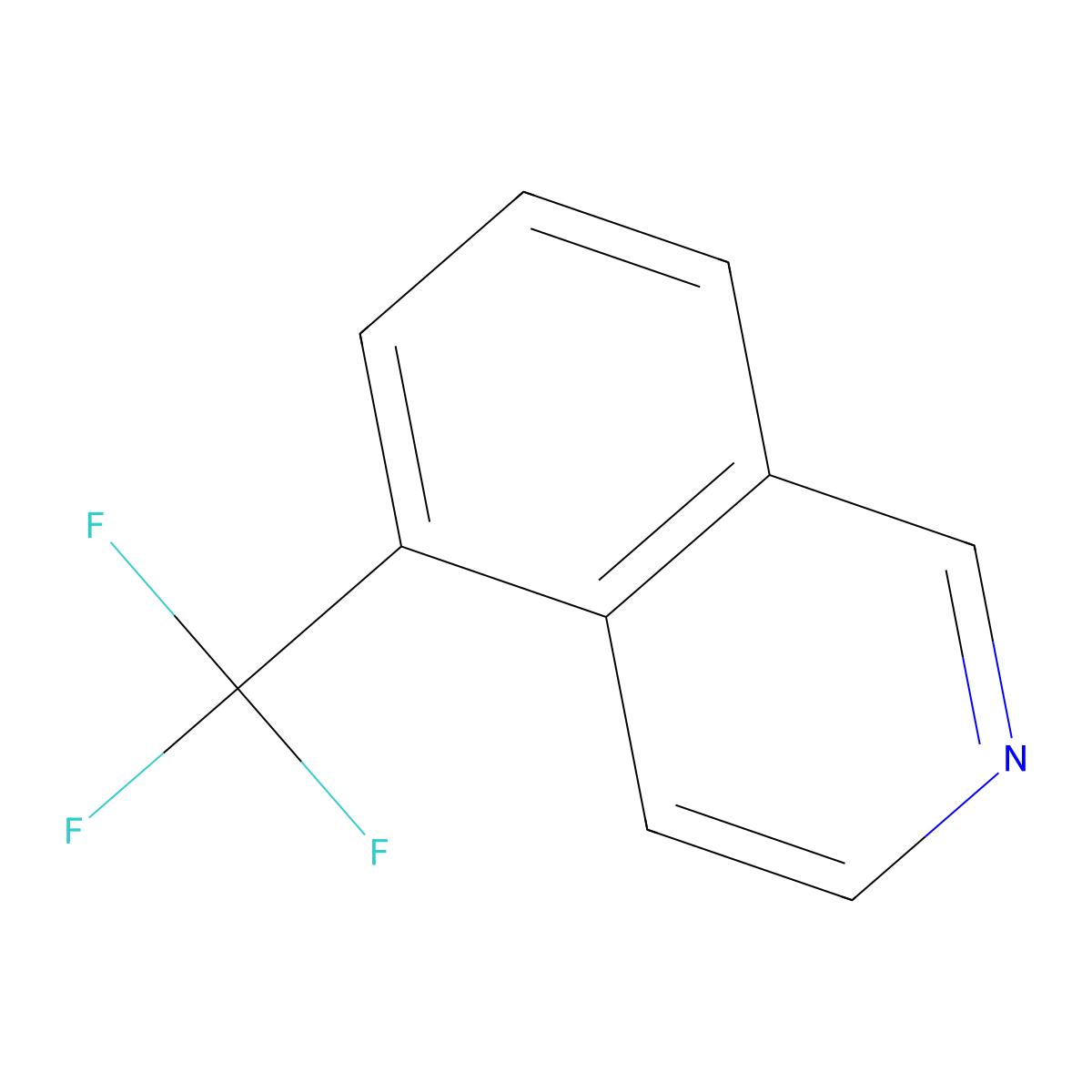 5-(Trifluoromethyl)isoquinoline molecular structure, CAS 120568-09-4