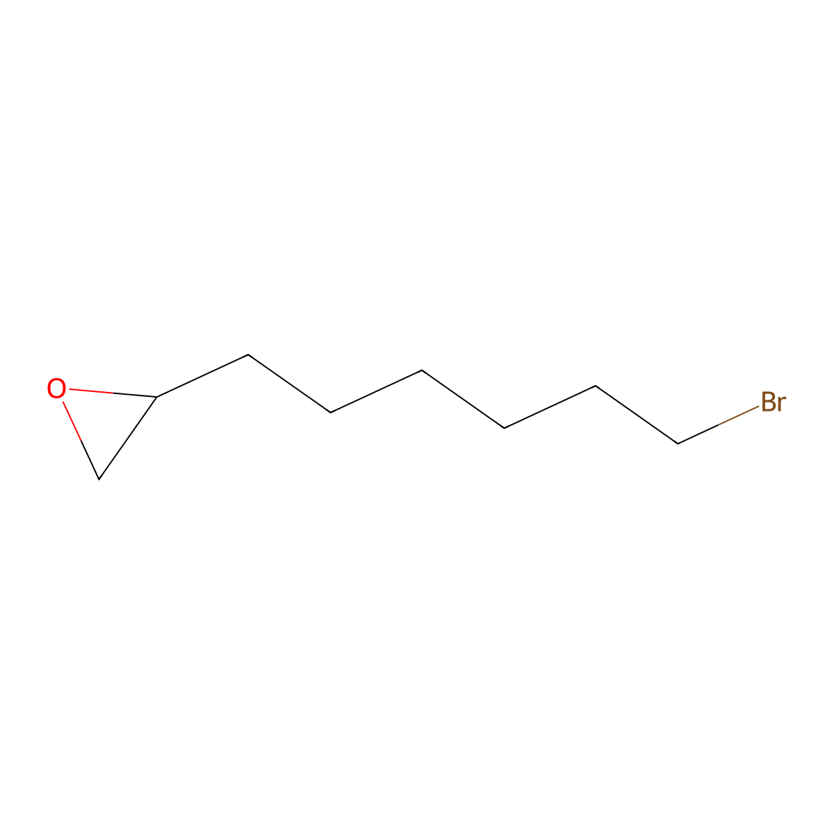 2-(6-Bromohexyl)oxirane molecular structure, CAS 120568-22-1